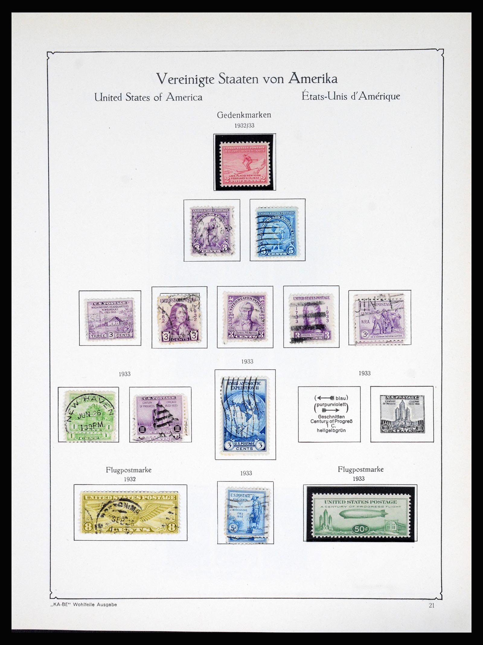 37132 026 - Postzegelverzameling 37132 USA 1851-1990.