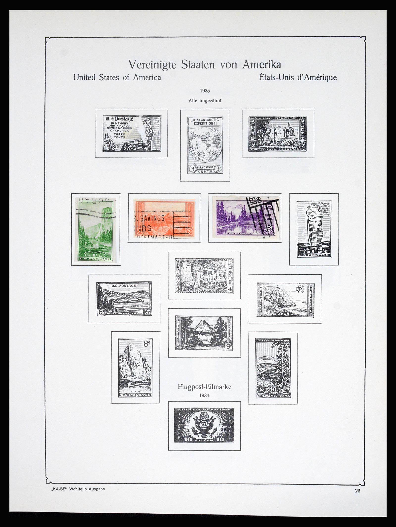 37132 030 - Postzegelverzameling 37132 USA 1851-1990.