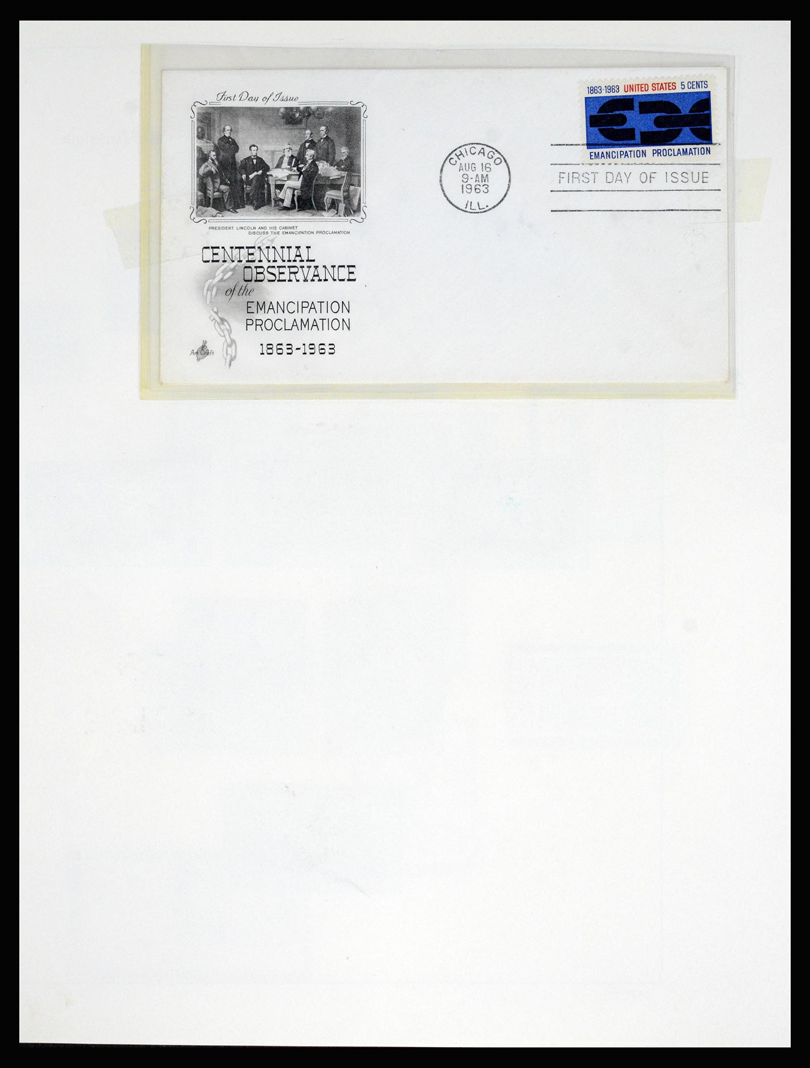 37132 087 - Postzegelverzameling 37132 USA 1851-1990.