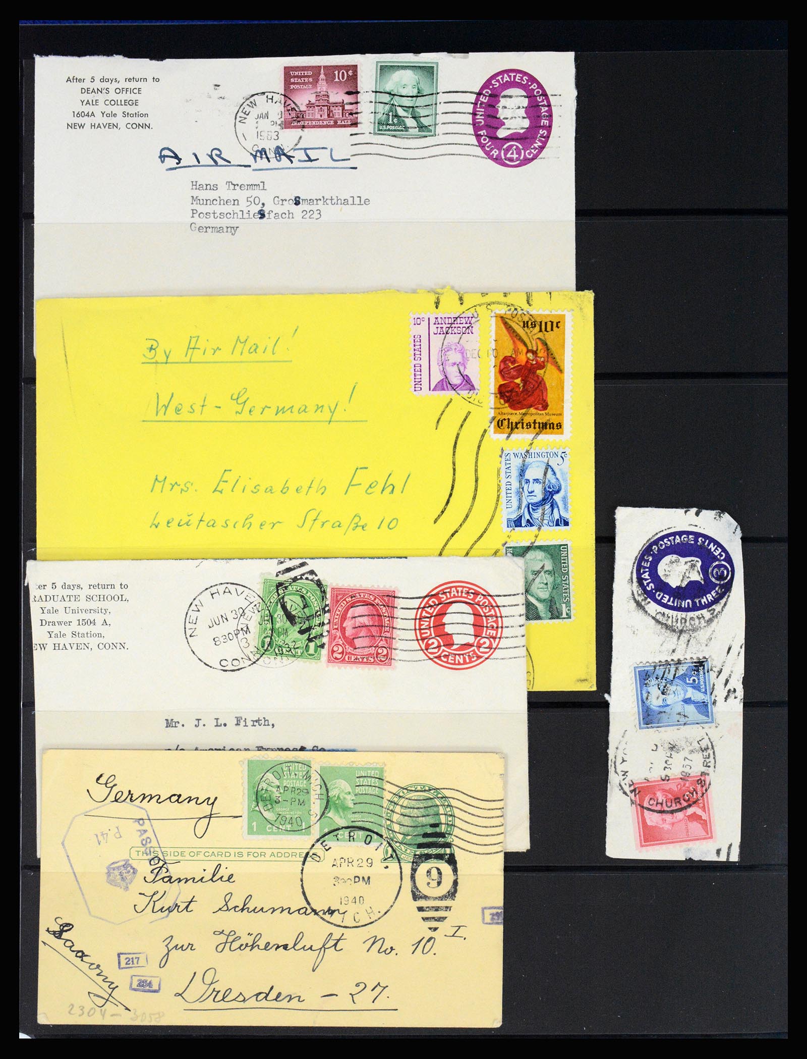 37132 242 - Postzegelverzameling 37132 USA 1851-1990.