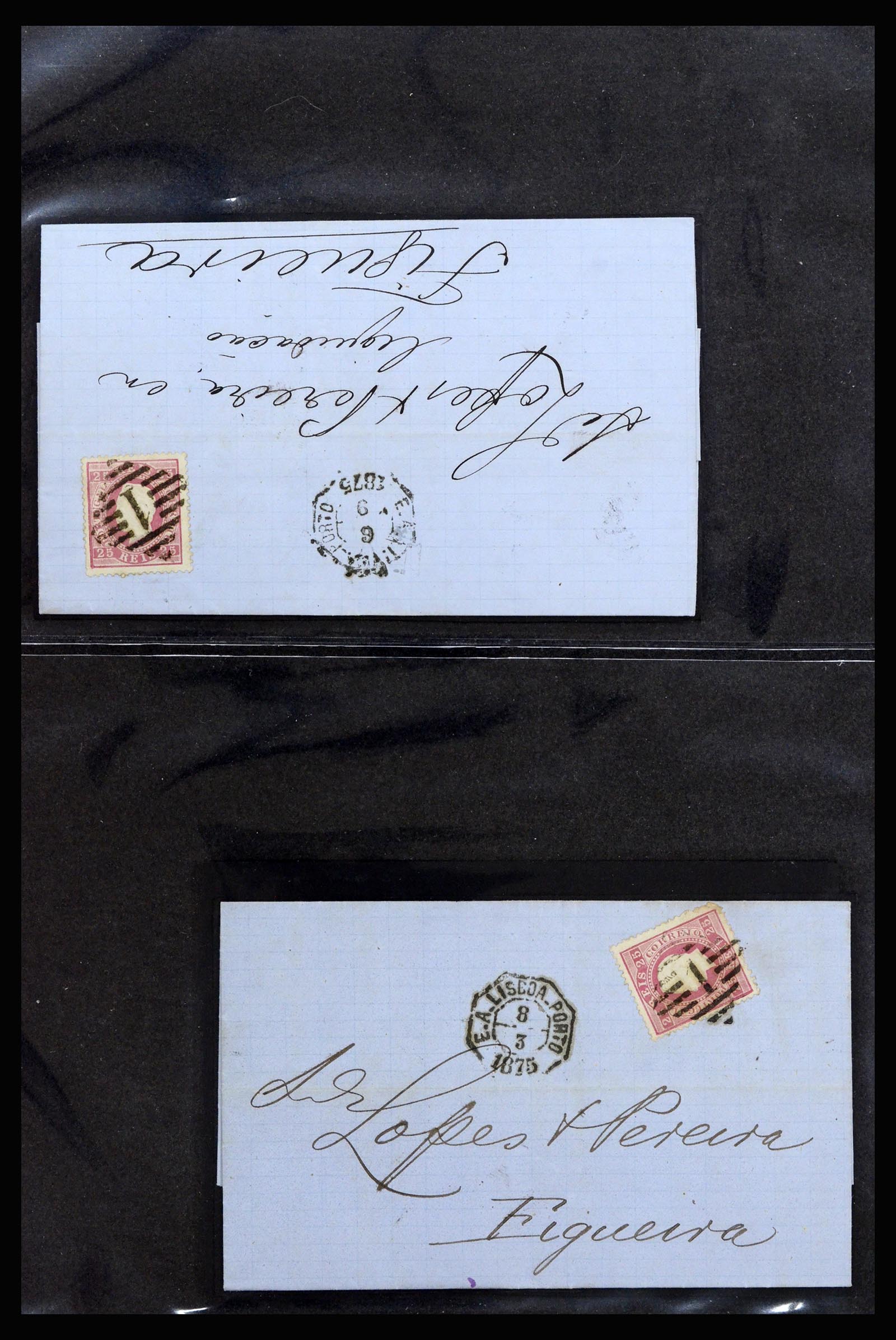 37133 059 - Postzegelverzameling 37133 Portugal 1853-1893.