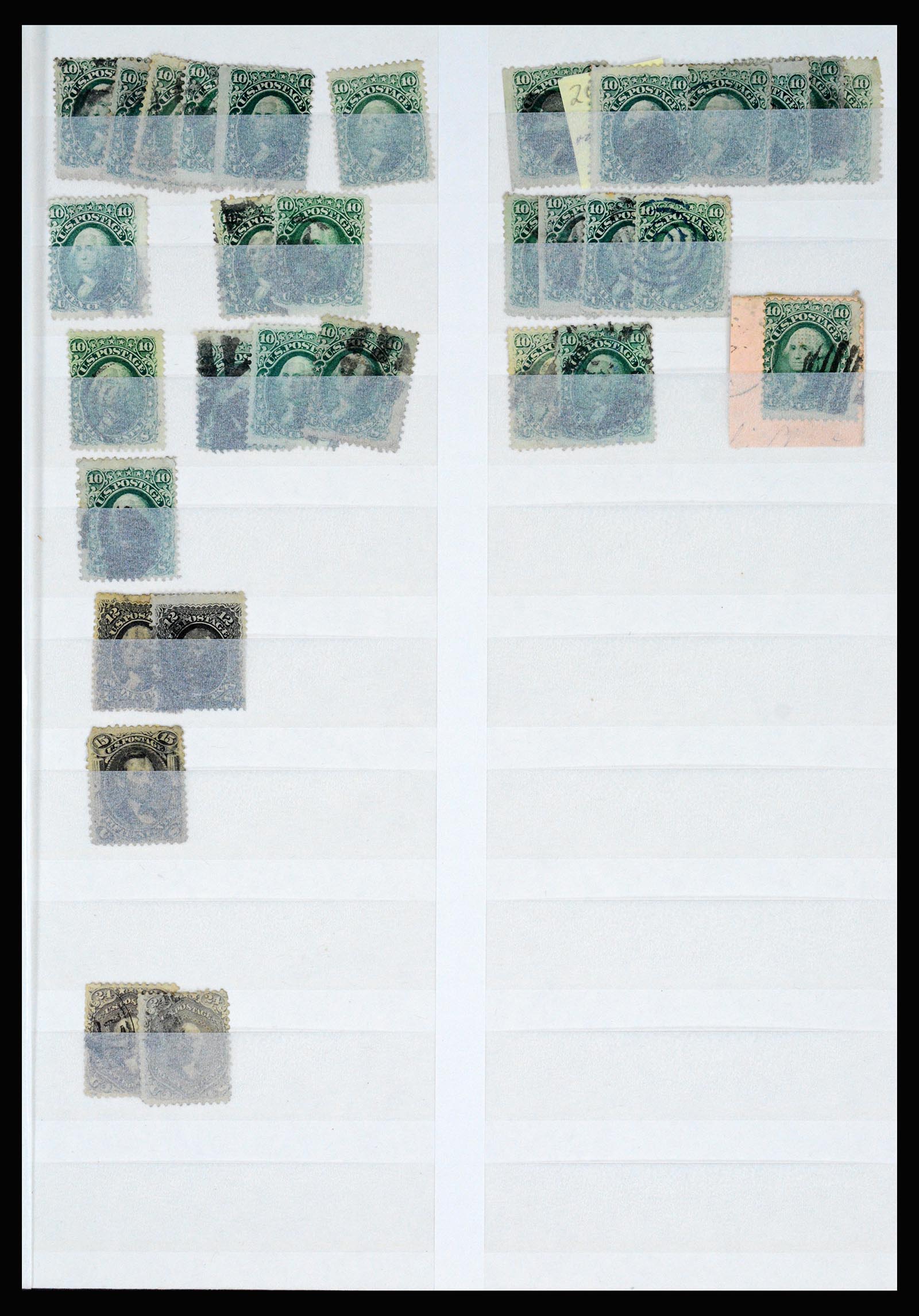 37134 002 - Postzegelverzameling 37134 USA 1861-1965.