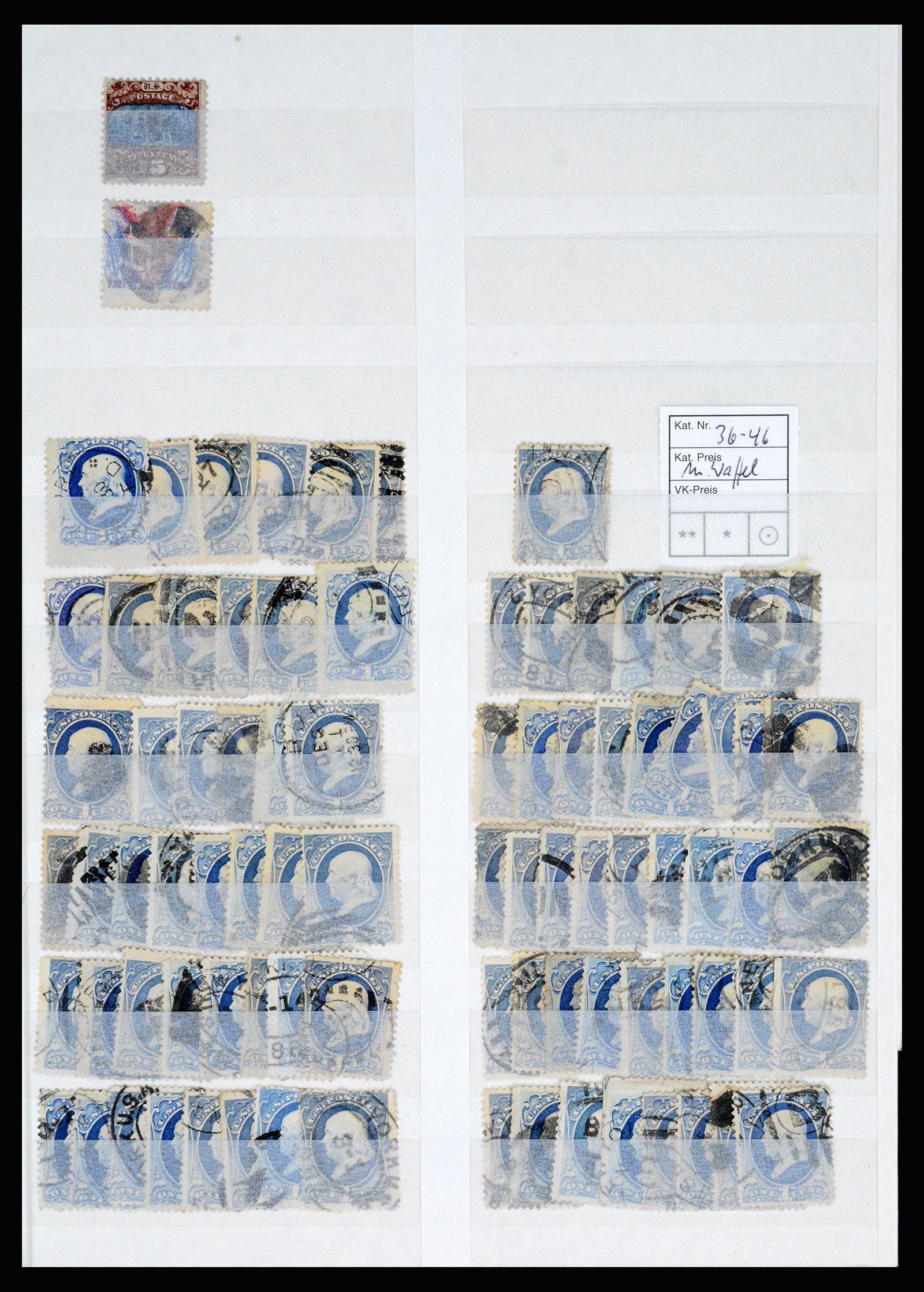 37134 004 - Postzegelverzameling 37134 USA 1861-1965.