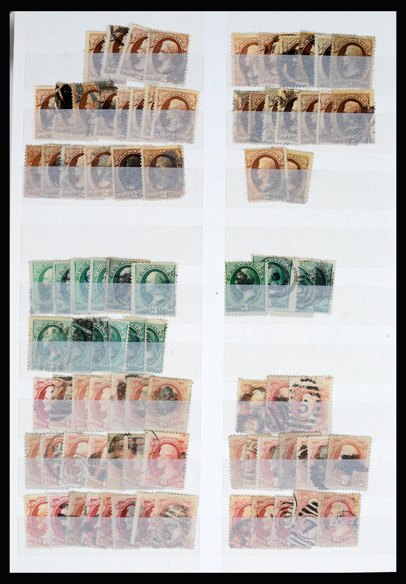37134 005 - Postzegelverzameling 37134 USA 1861-1965.