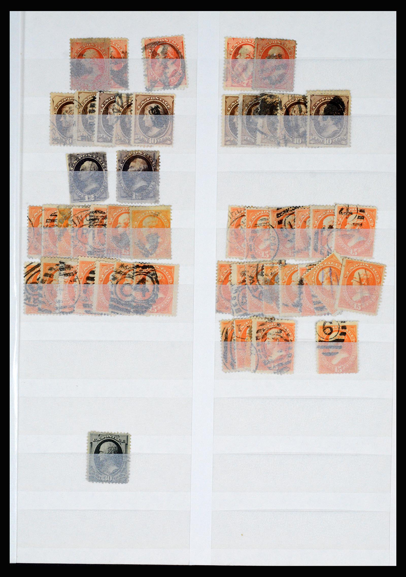 37134 006 - Postzegelverzameling 37134 USA 1861-1965.
