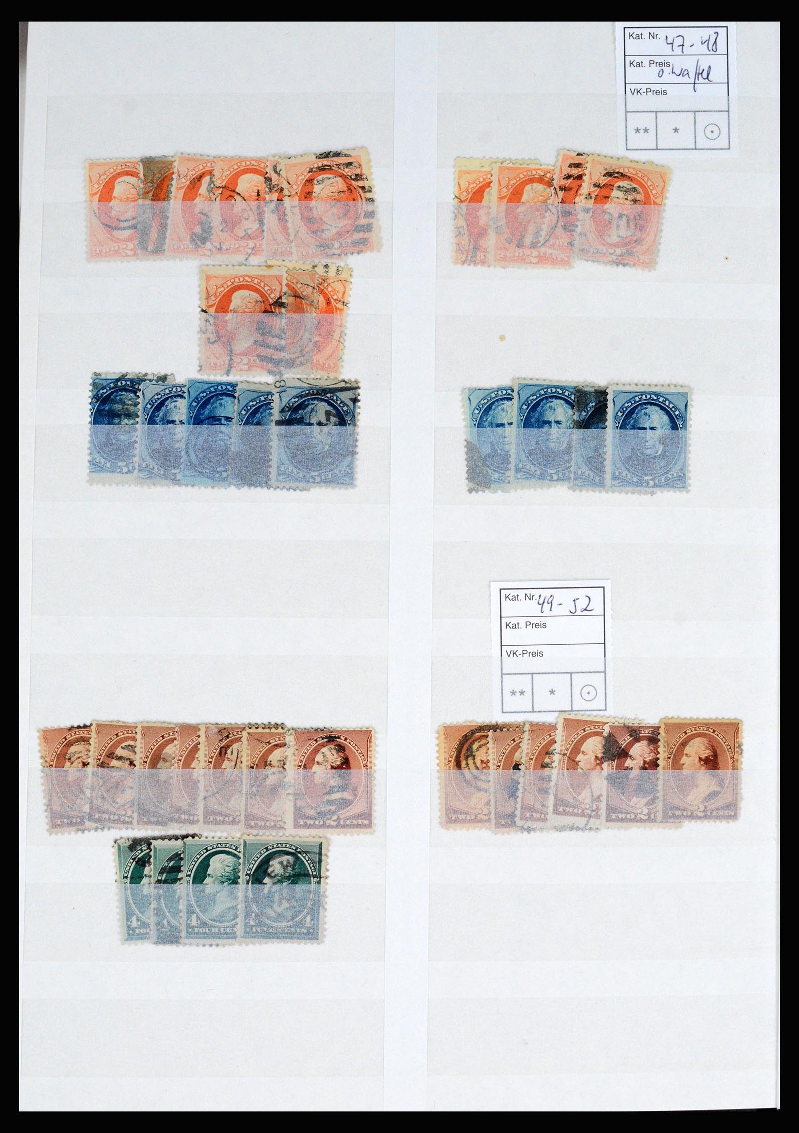 37134 007 - Postzegelverzameling 37134 USA 1861-1965.