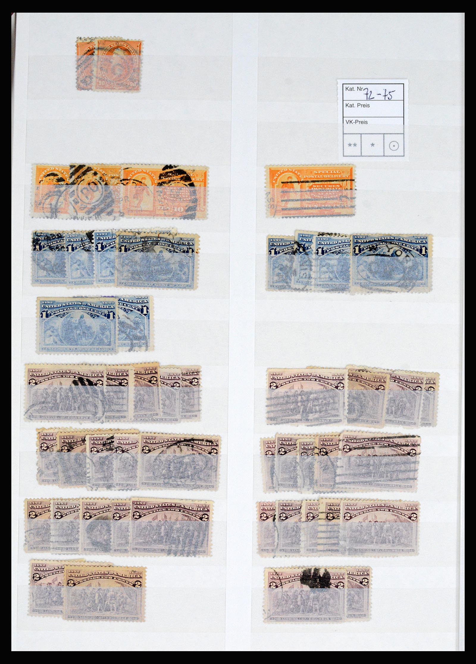 37134 011 - Stamp collection 37134 USA 1861-1965.