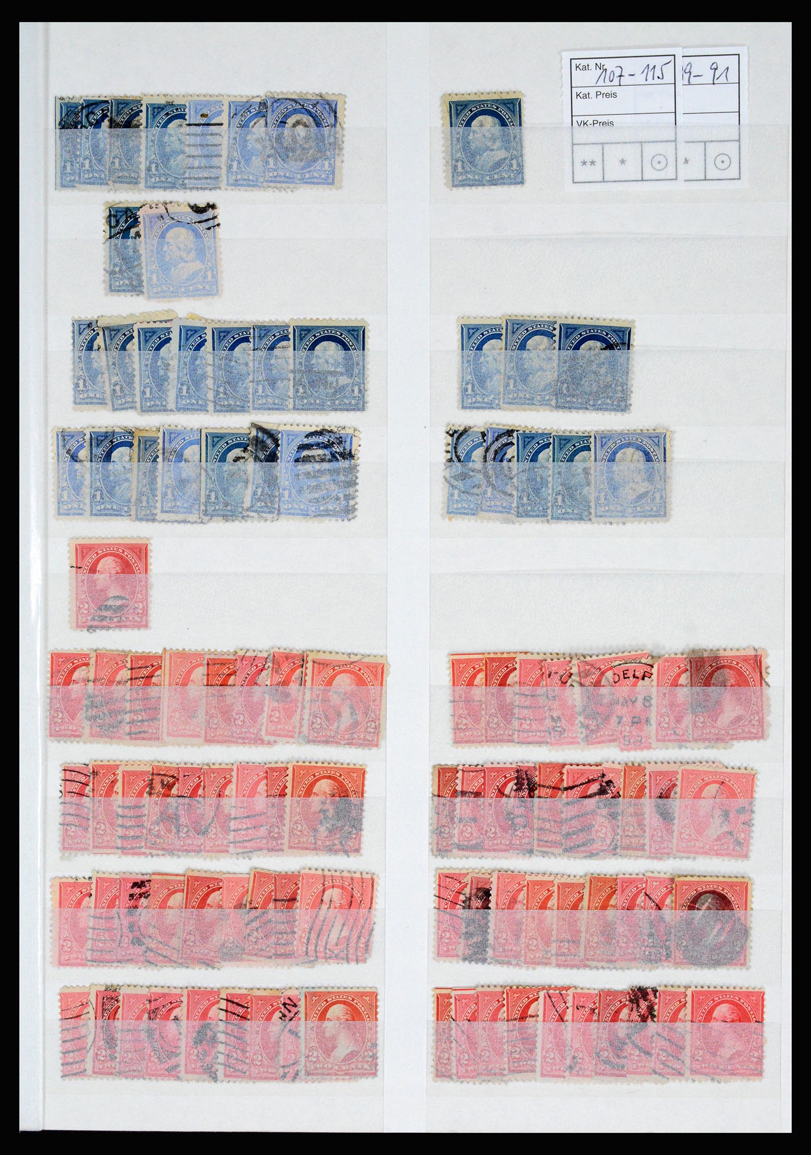 37134 014 - Postzegelverzameling 37134 USA 1861-1965.