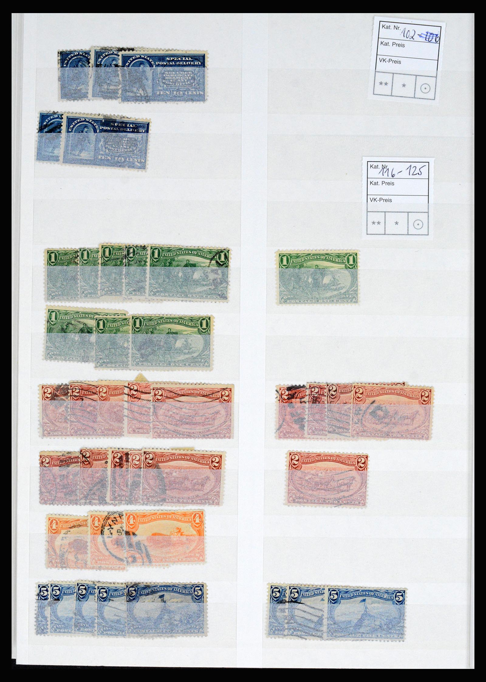 37134 017 - Postzegelverzameling 37134 USA 1861-1965.