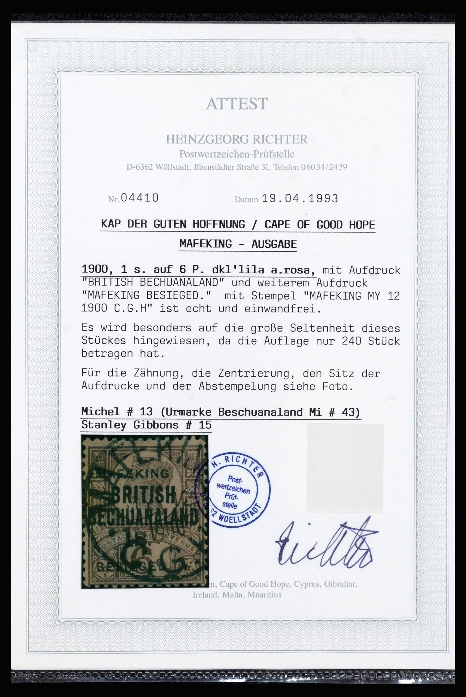 37135 025 - Postzegelverzameling 37135 Zuid Afrikaanse Staten 1853-1909.