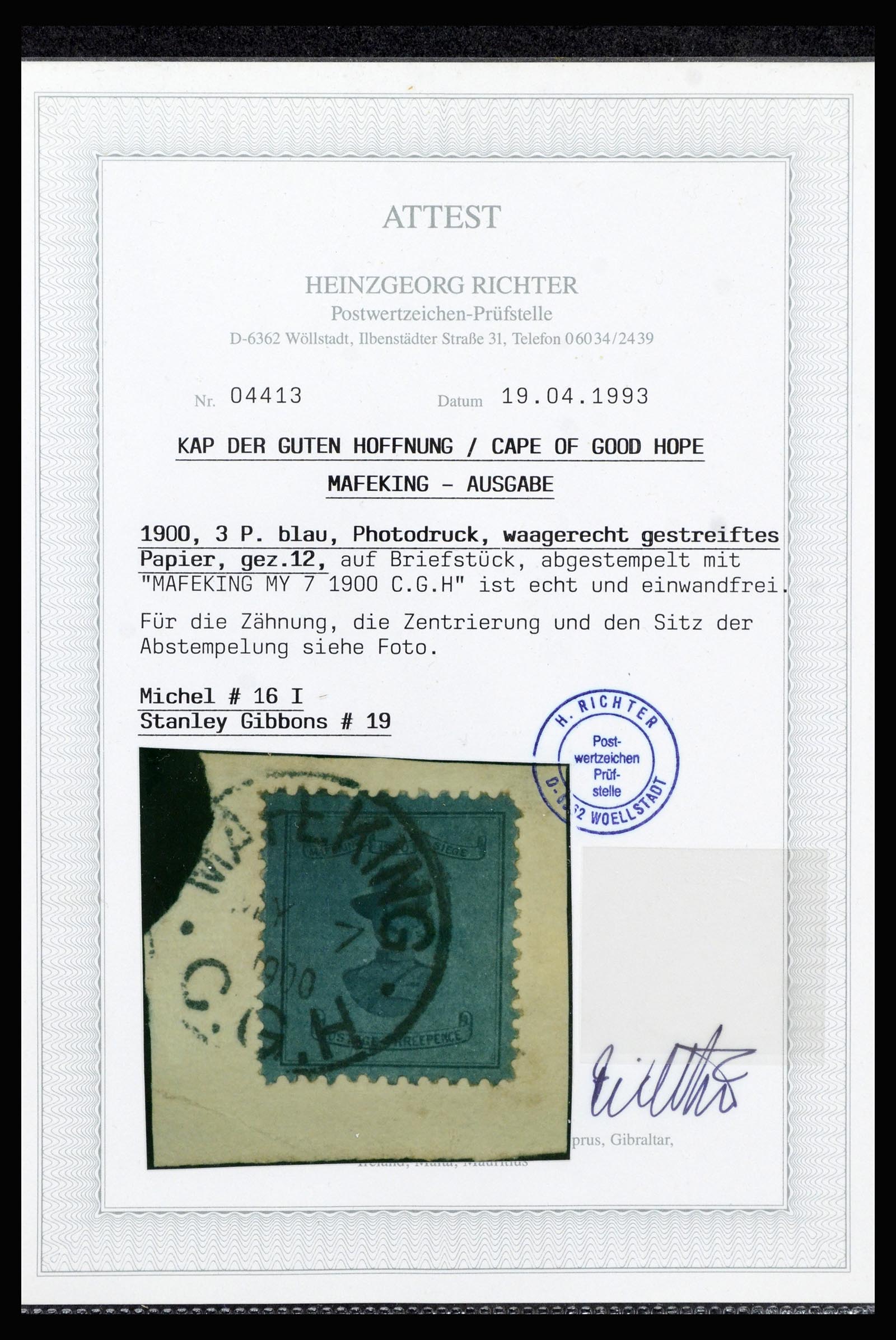 37135 034 - Postzegelverzameling 37135 Zuid Afrikaanse Staten 1853-1909.