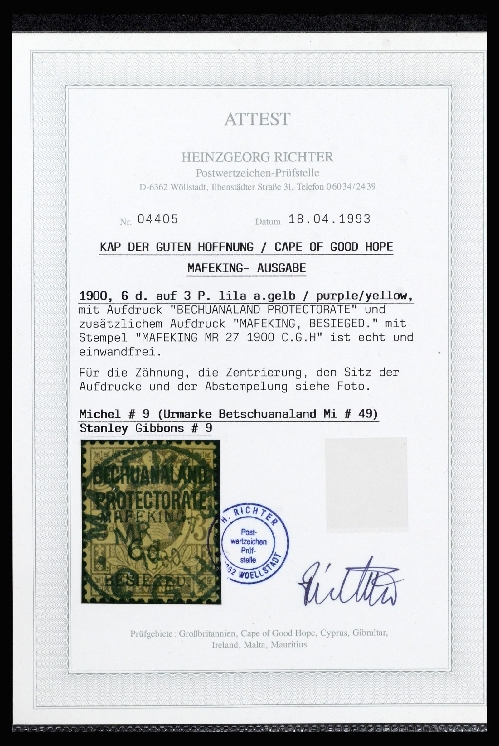 37135 035 - Postzegelverzameling 37135 Zuid Afrikaanse Staten 1853-1909.