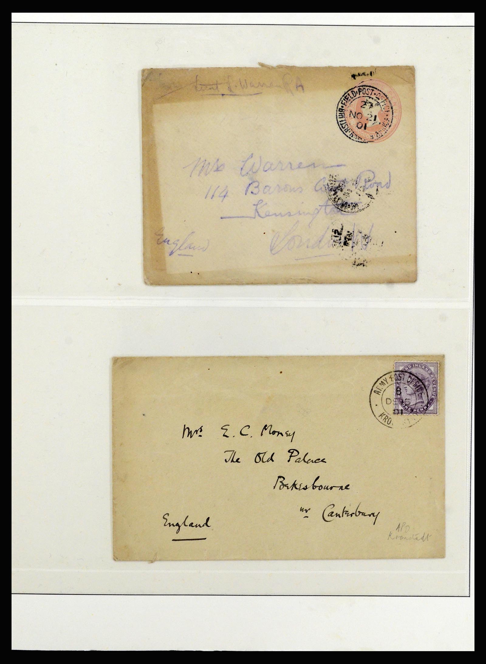 37135 049 - Postzegelverzameling 37135 Zuid Afrikaanse Staten 1853-1909.