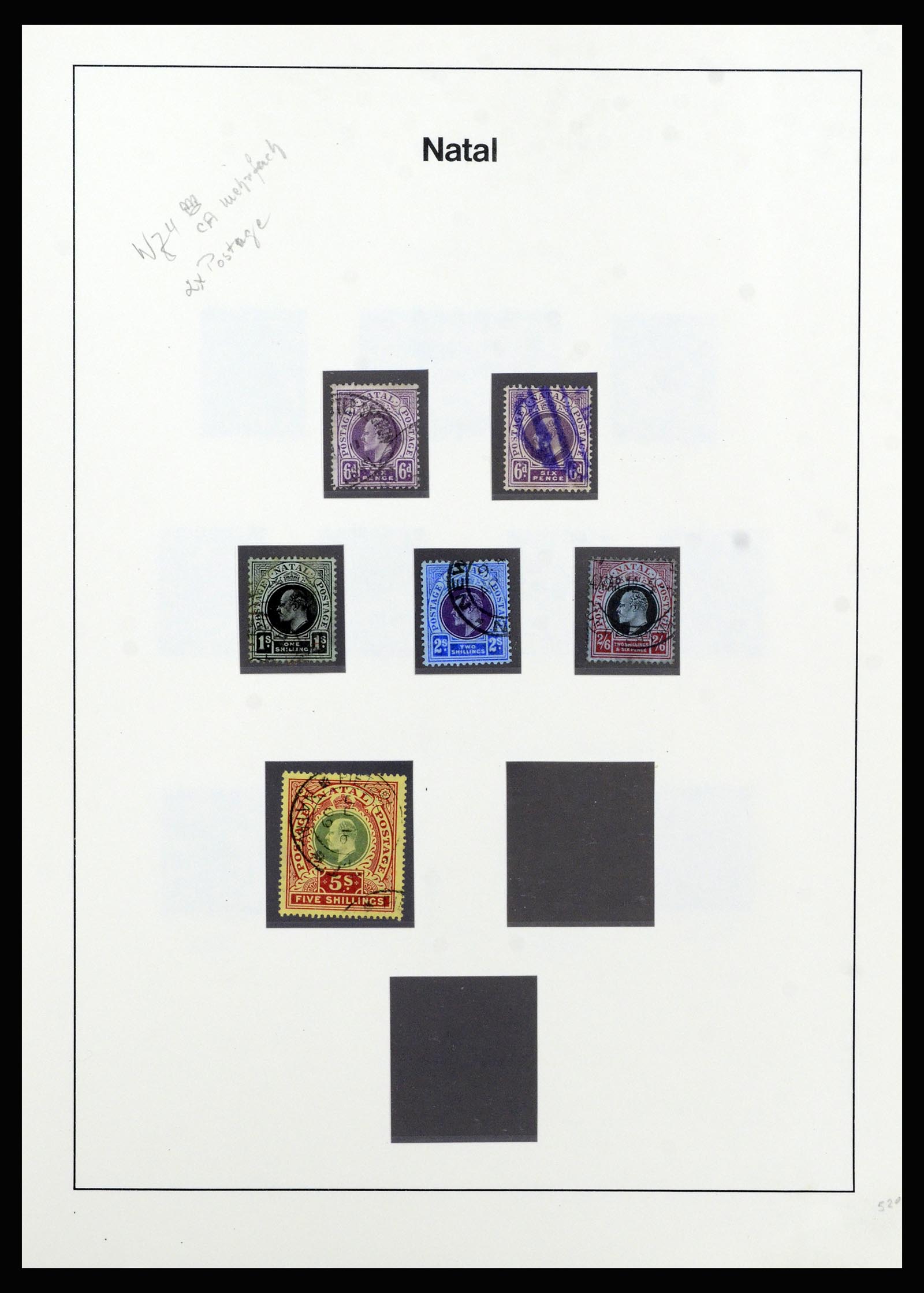 37135 064 - Postzegelverzameling 37135 Zuid Afrikaanse Staten 1853-1909.