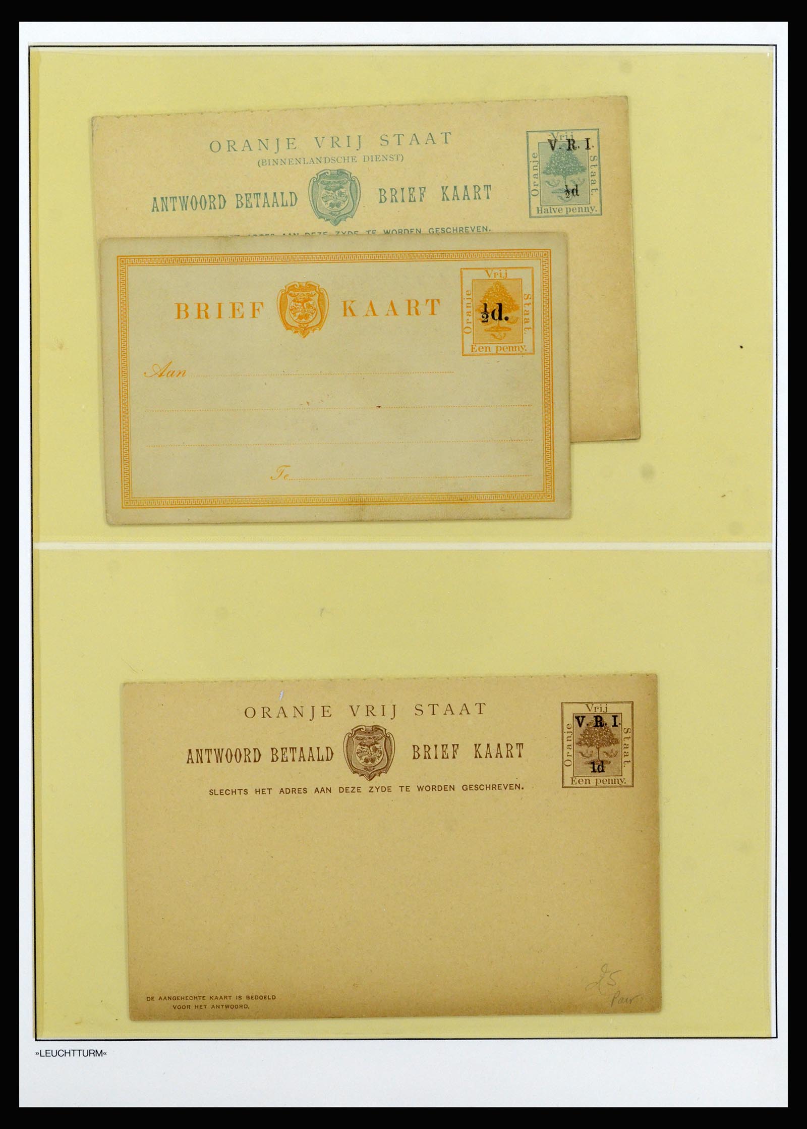 37135 094 - Postzegelverzameling 37135 Zuid Afrikaanse Staten 1853-1909.