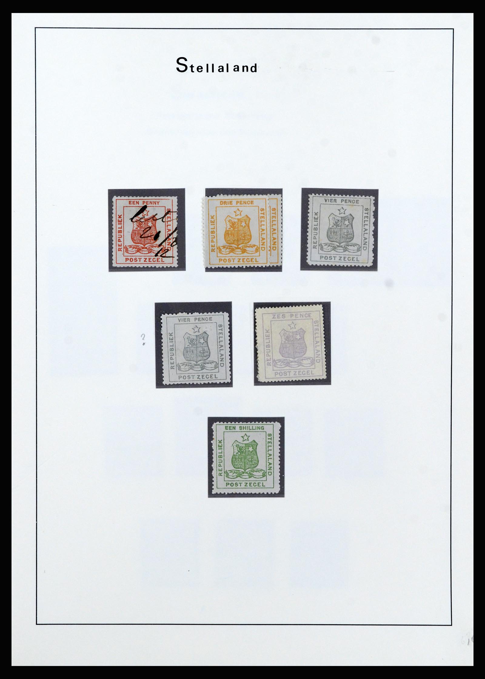 37135 102 - Postzegelverzameling 37135 Zuid Afrikaanse Staten 1853-1909.
