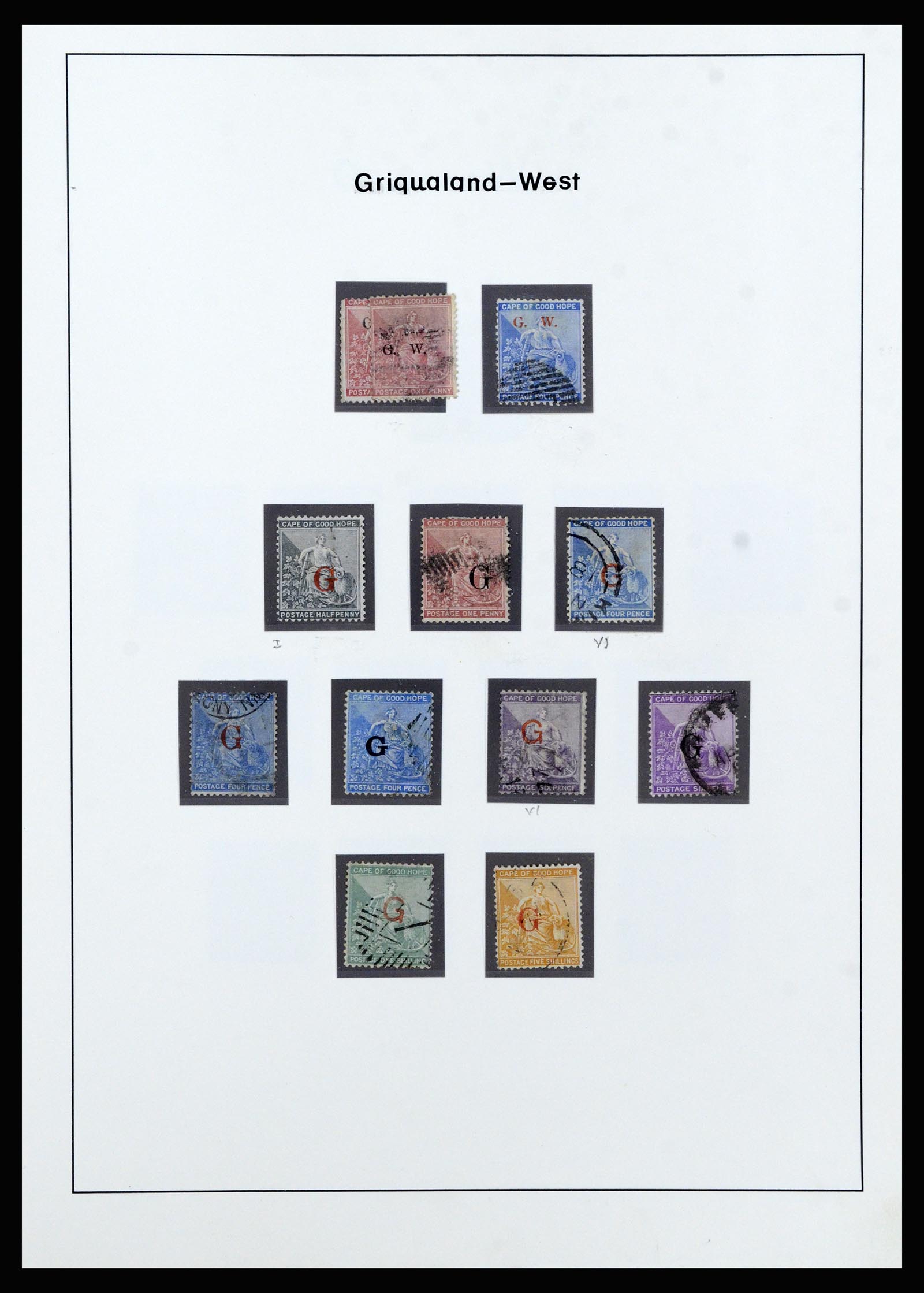 37135 104 - Postzegelverzameling 37135 Zuid Afrikaanse Staten 1853-1909.