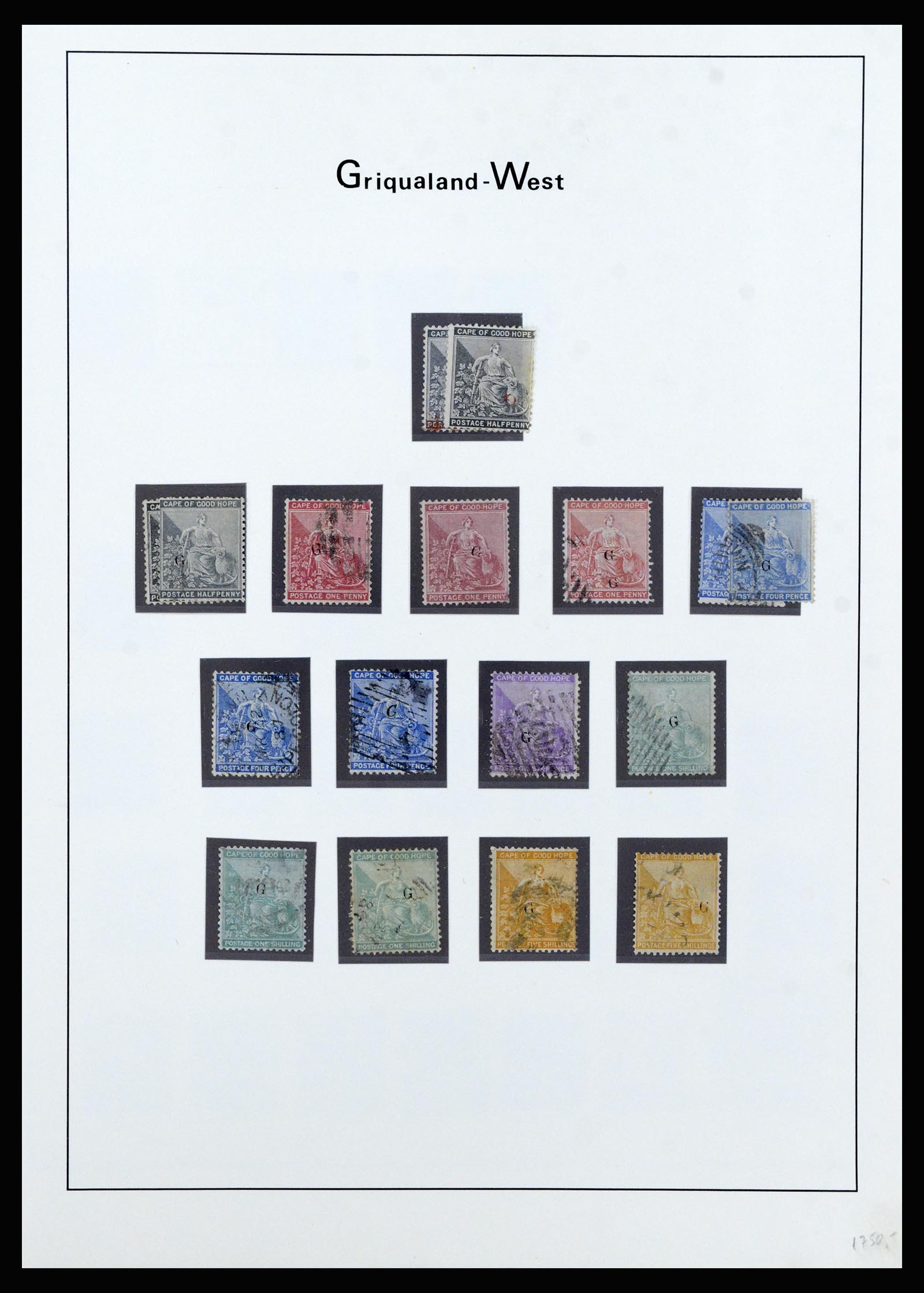 37135 105 - Postzegelverzameling 37135 Zuid Afrikaanse Staten 1853-1909.