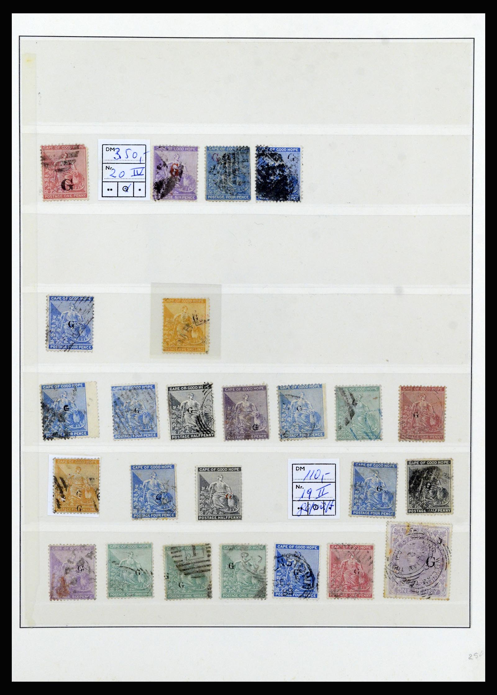 37135 106 - Postzegelverzameling 37135 Zuid Afrikaanse Staten 1853-1909.