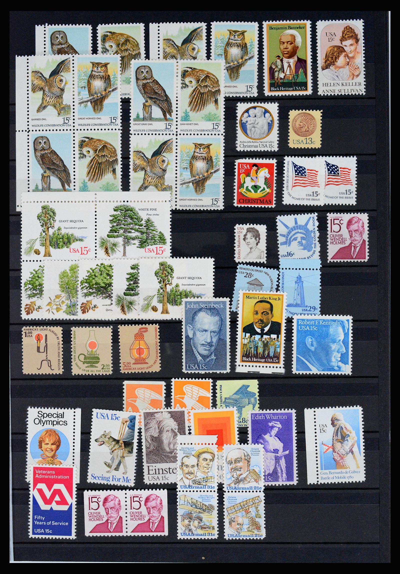 37136 002 - Postzegelverzameling 37136 USA 1847-1960.