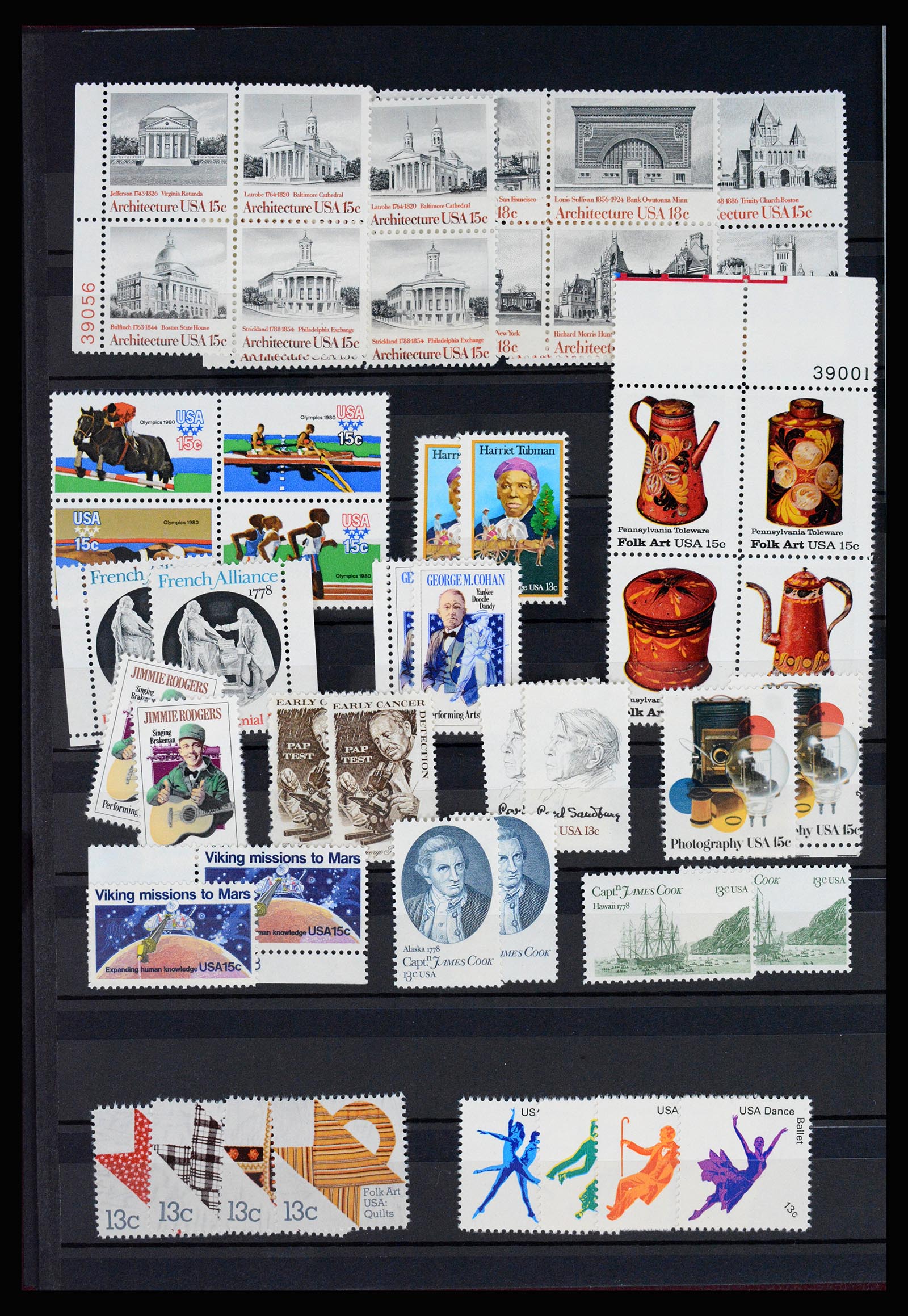 37136 003 - Postzegelverzameling 37136 USA 1847-1960.