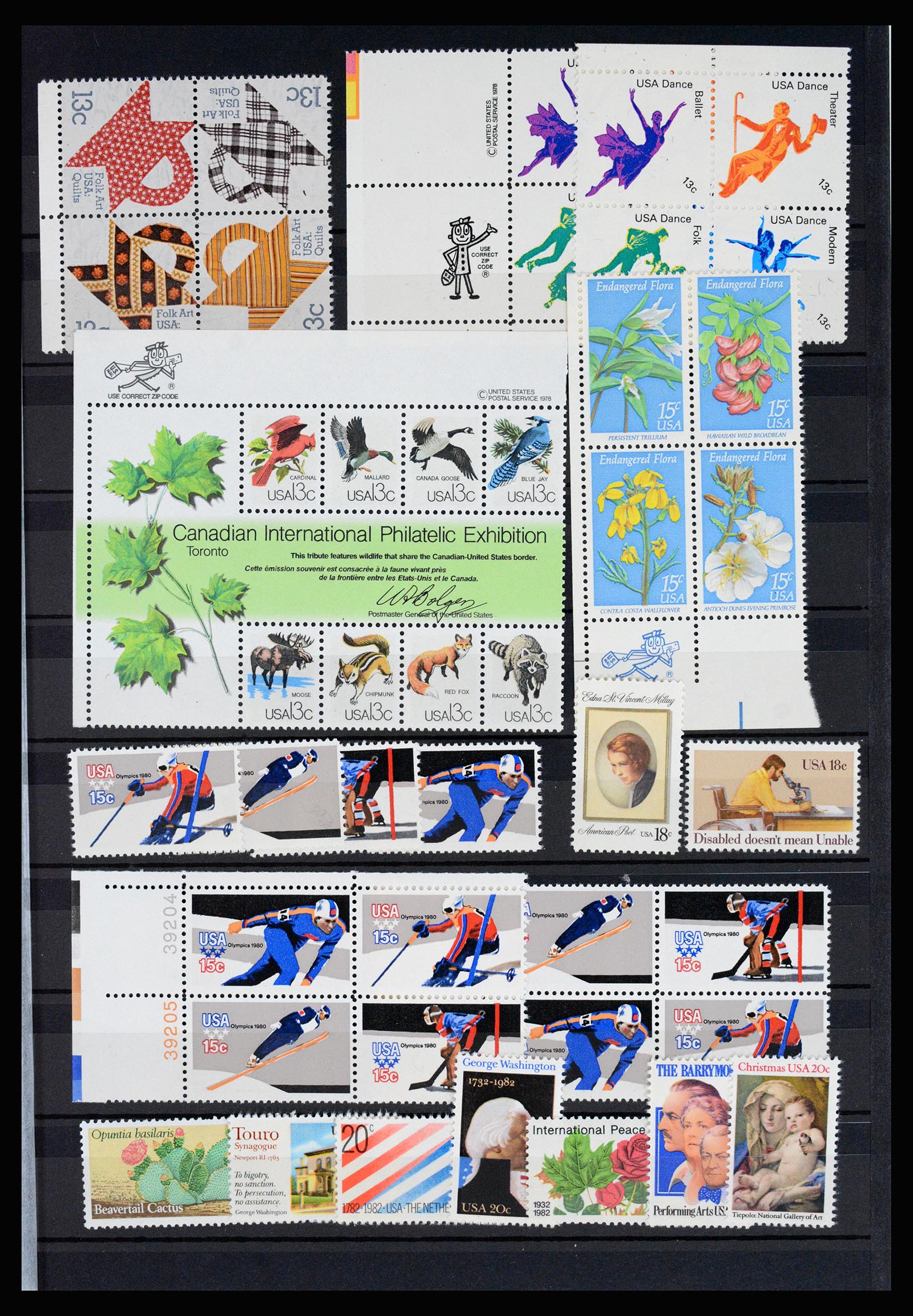 37136 004 - Postzegelverzameling 37136 USA 1847-1960.