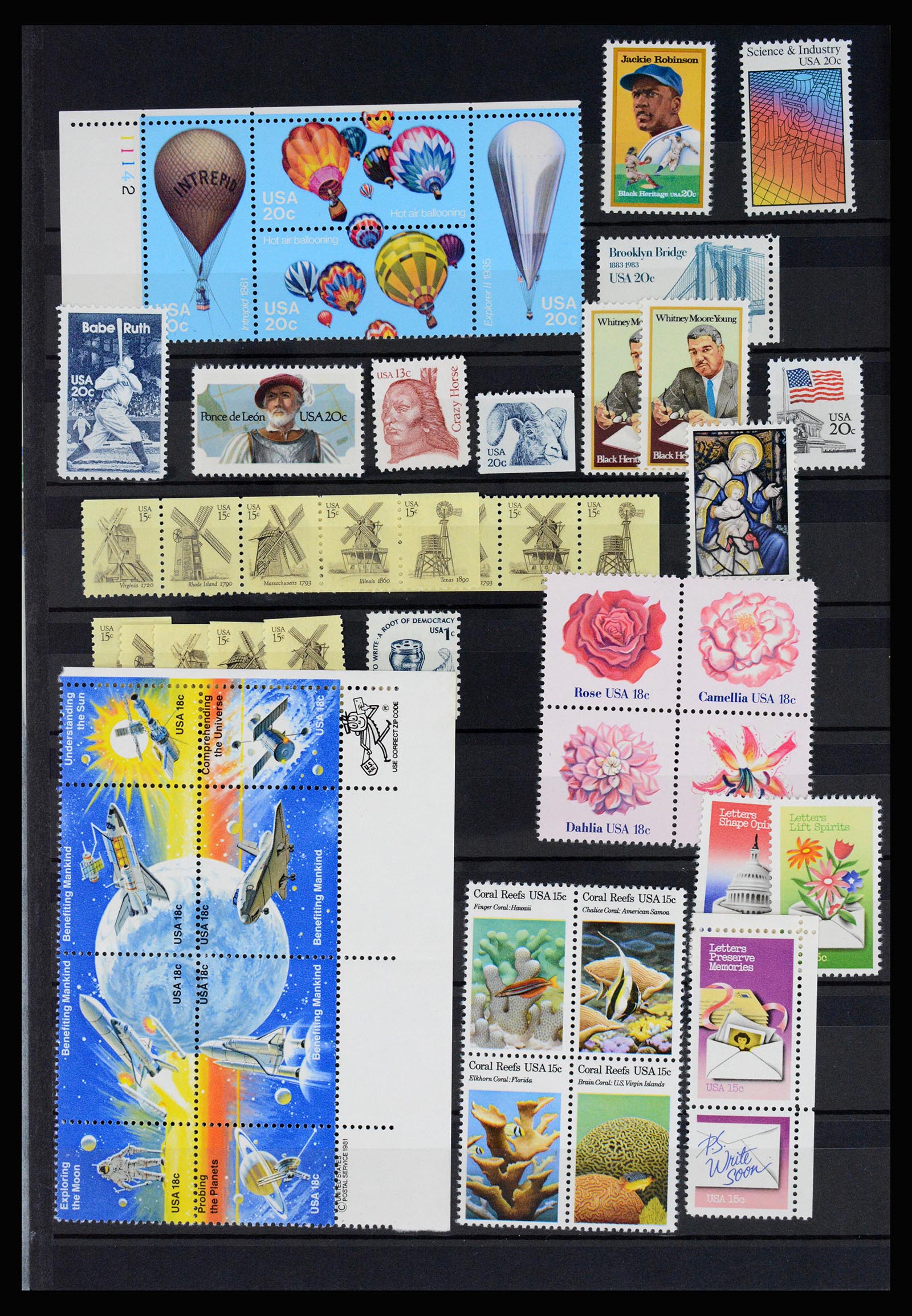 37136 005 - Postzegelverzameling 37136 USA 1847-1960.