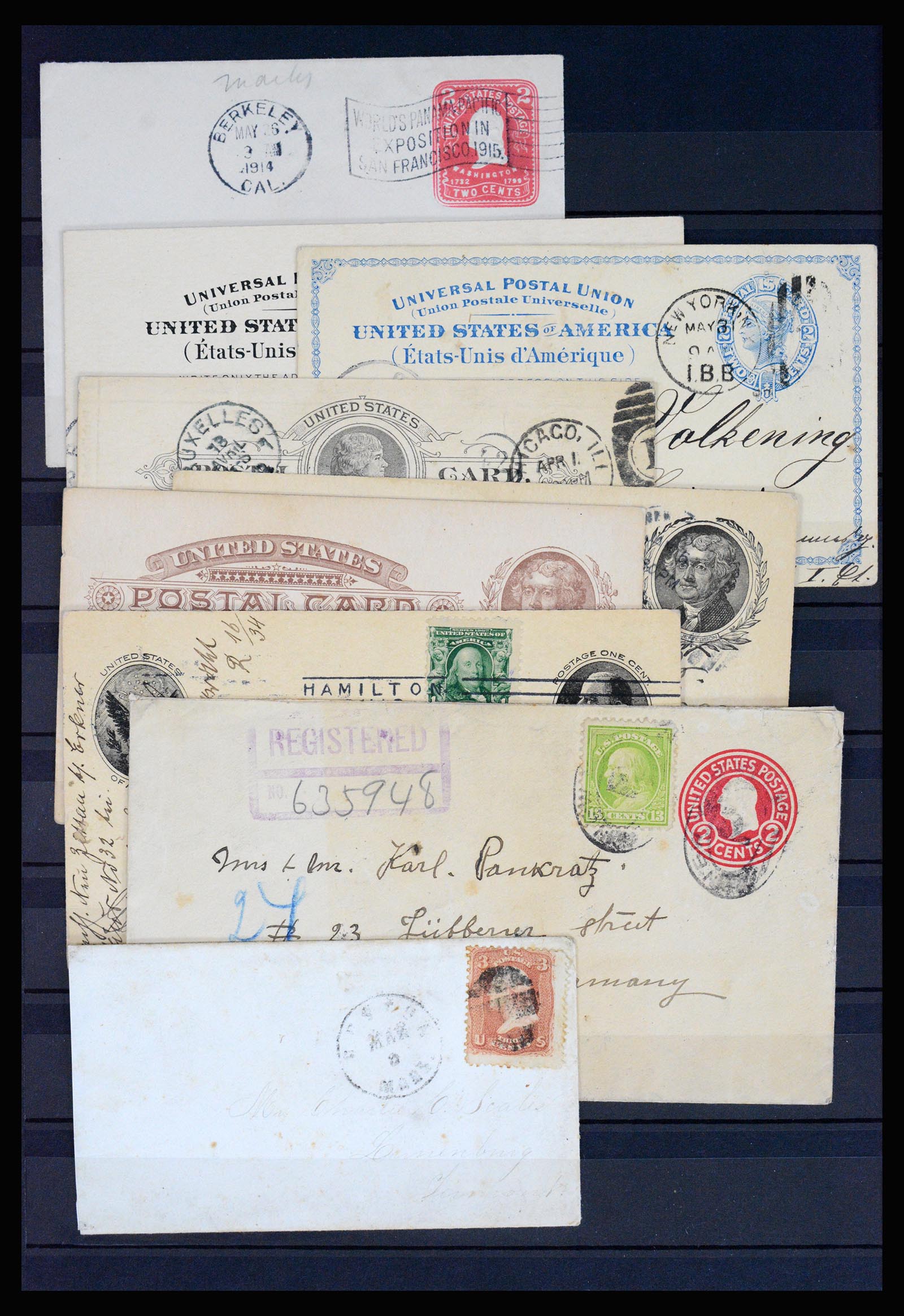37136 012 - Stamp collection 37136 USA 1847-1960.