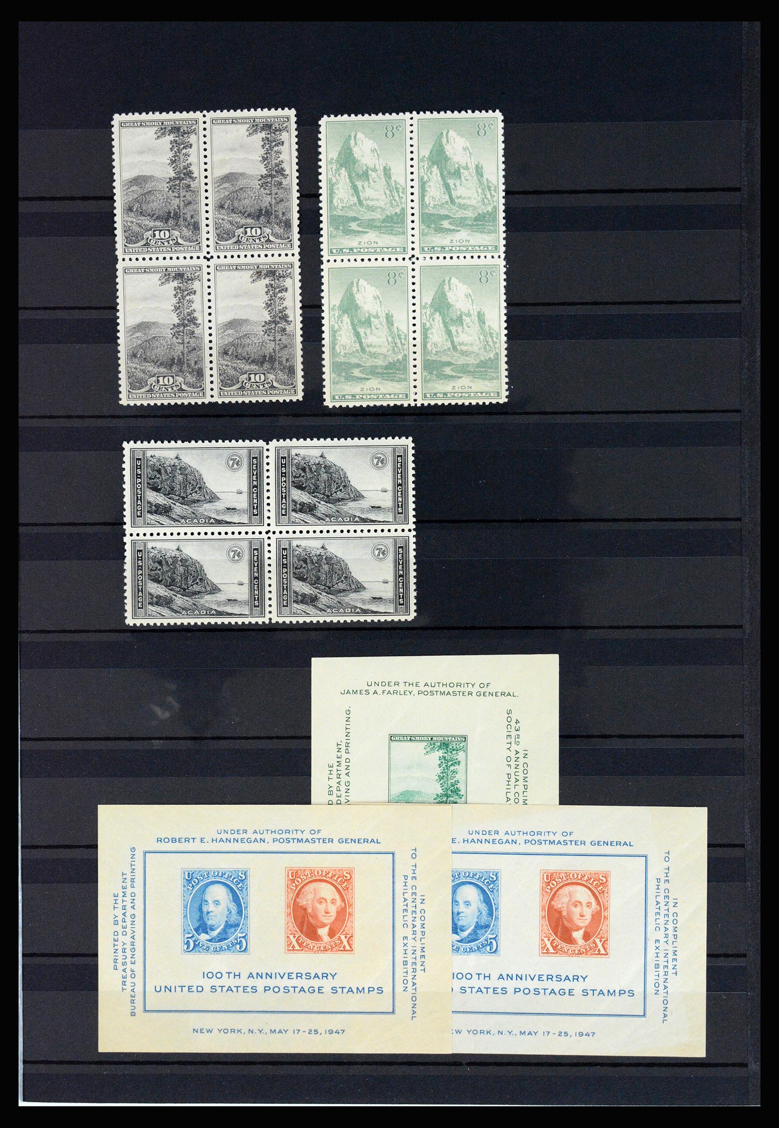 37136 019 - Postzegelverzameling 37136 USA 1847-1960.