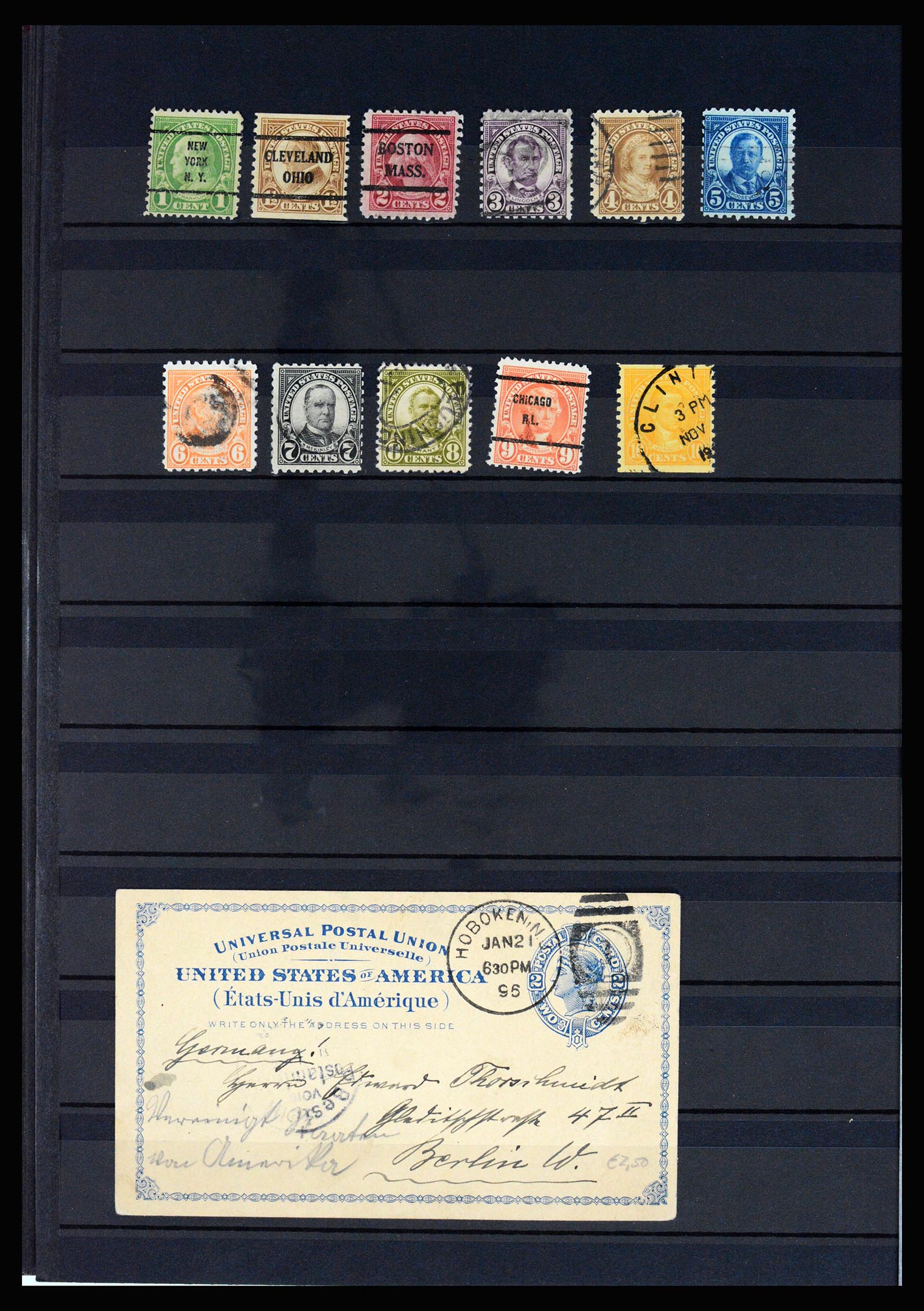 37136 027 - Postzegelverzameling 37136 USA 1847-1960.