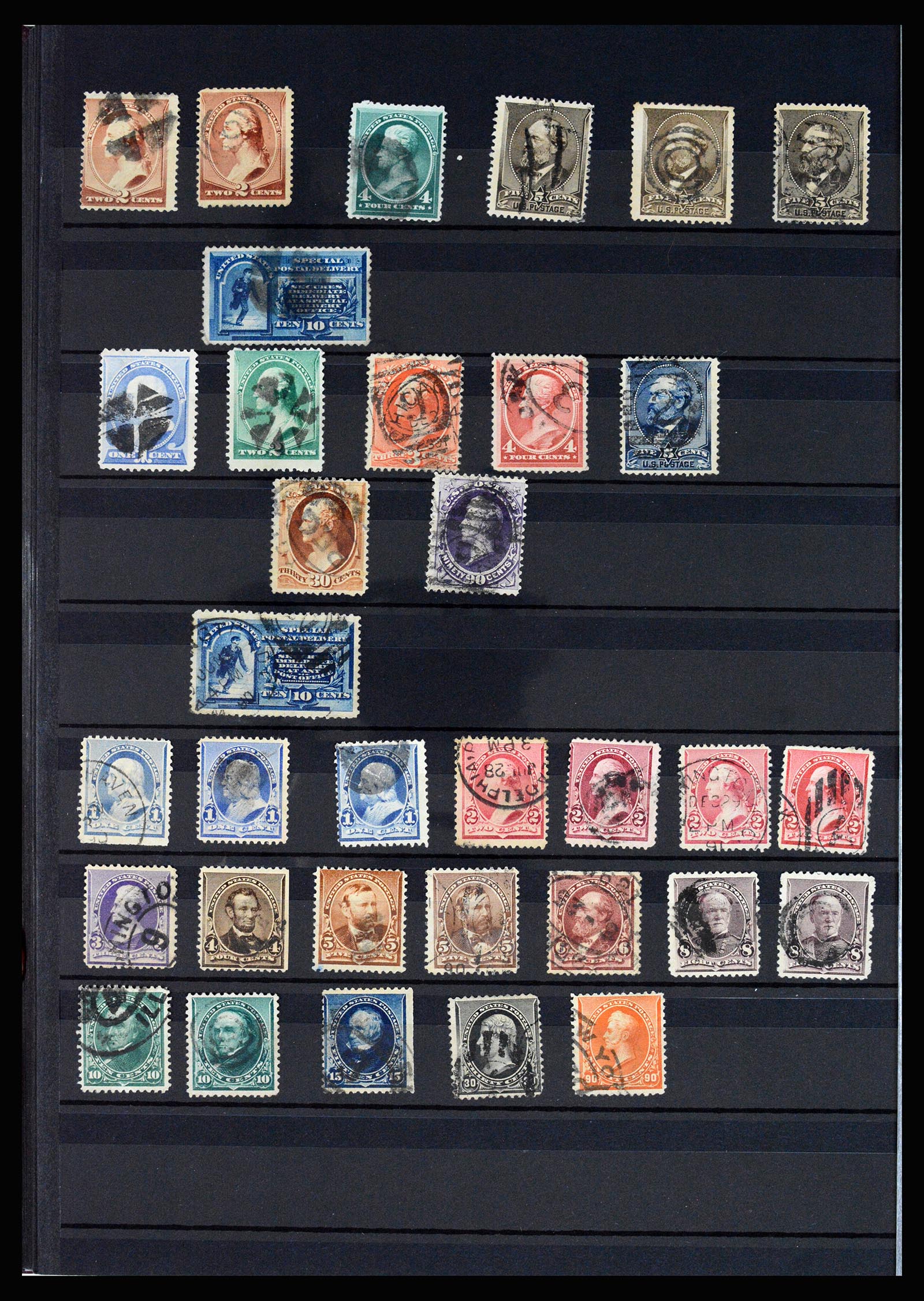 37136 029 - Postzegelverzameling 37136 USA 1847-1960.