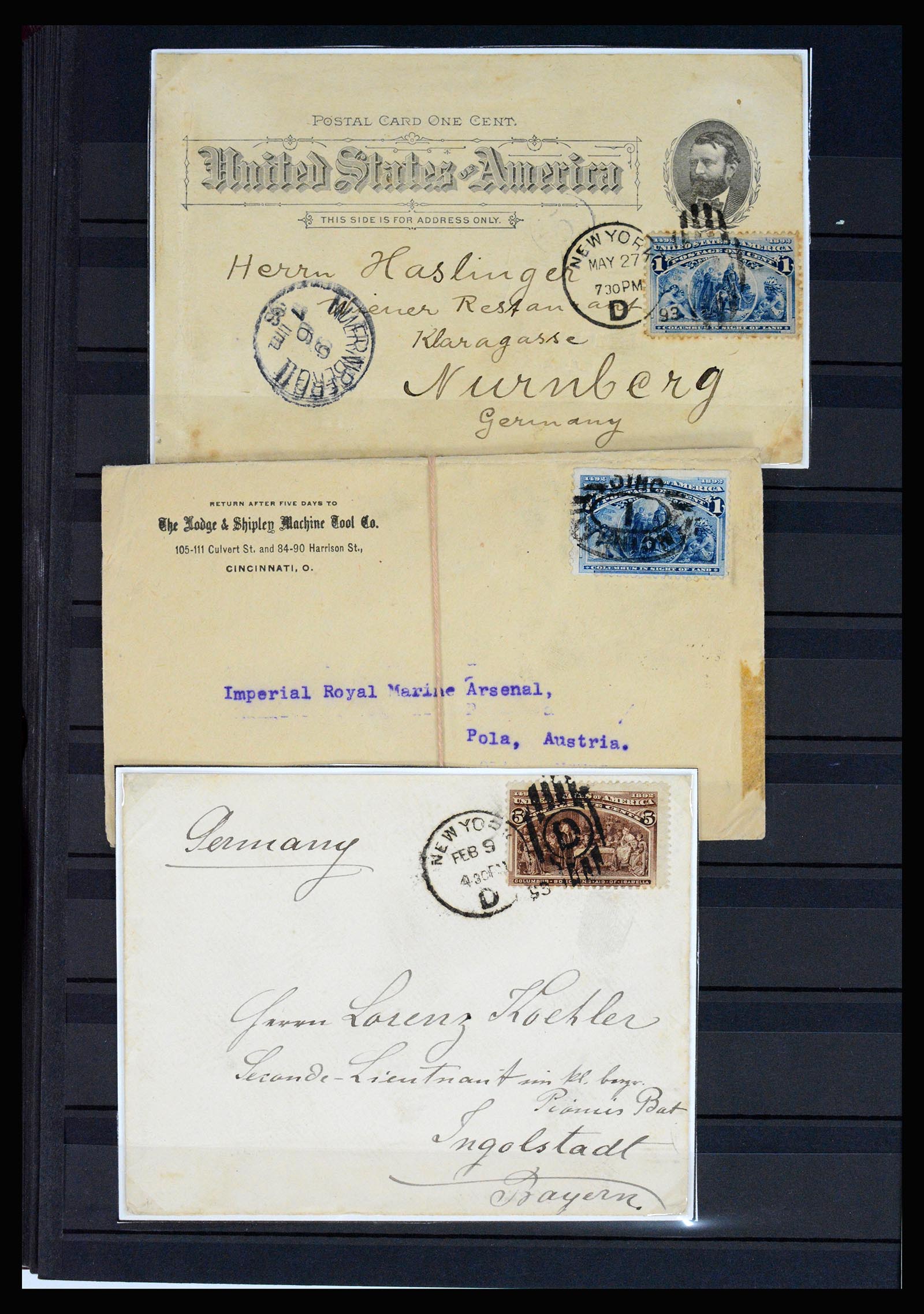 37136 031 - Postzegelverzameling 37136 USA 1847-1960.