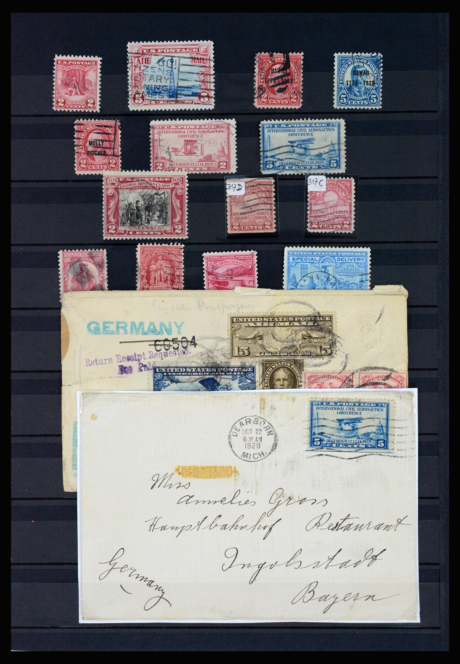 37136 036 - Postzegelverzameling 37136 USA 1847-1960.