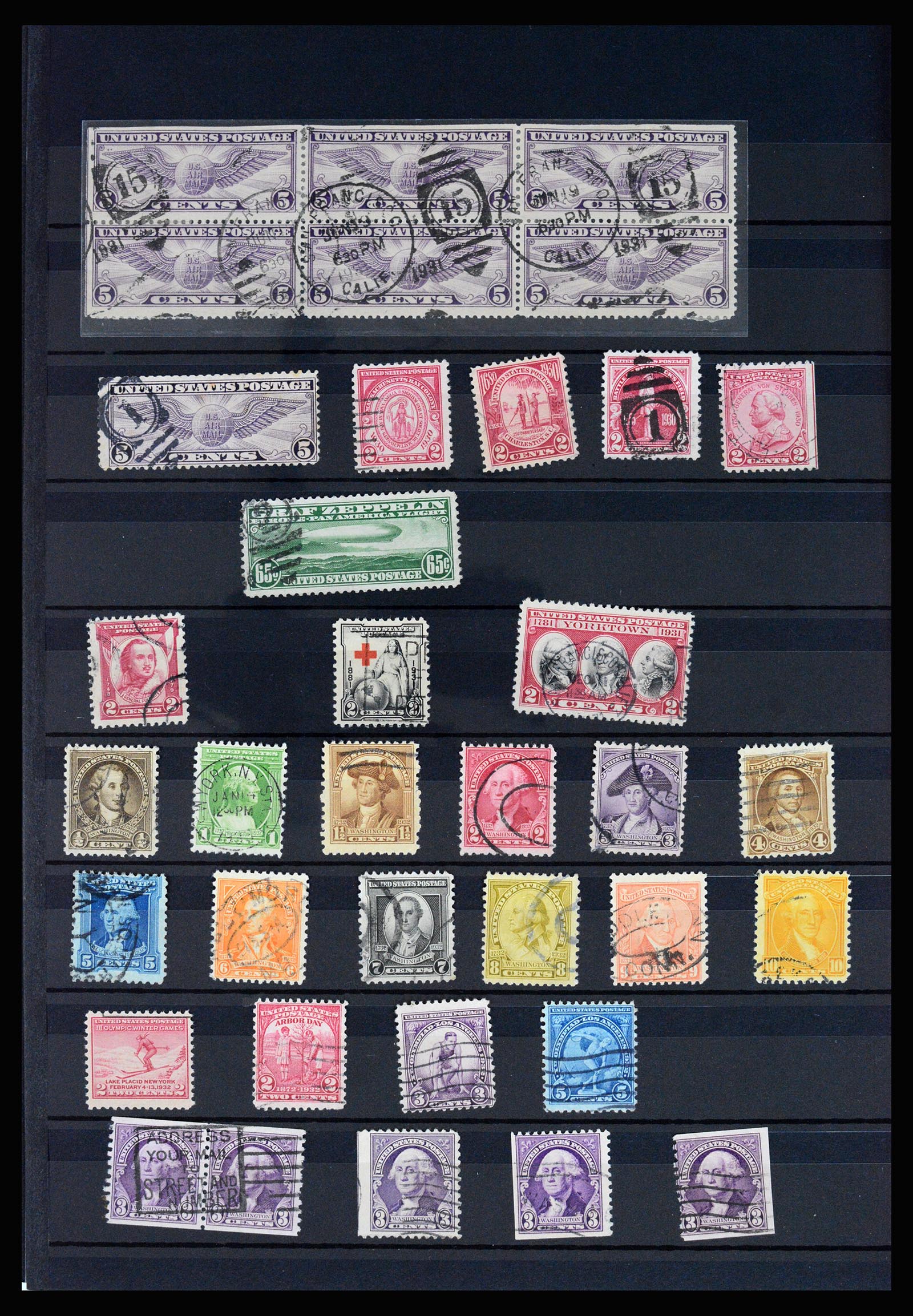 37136 037 - Postzegelverzameling 37136 USA 1847-1960.