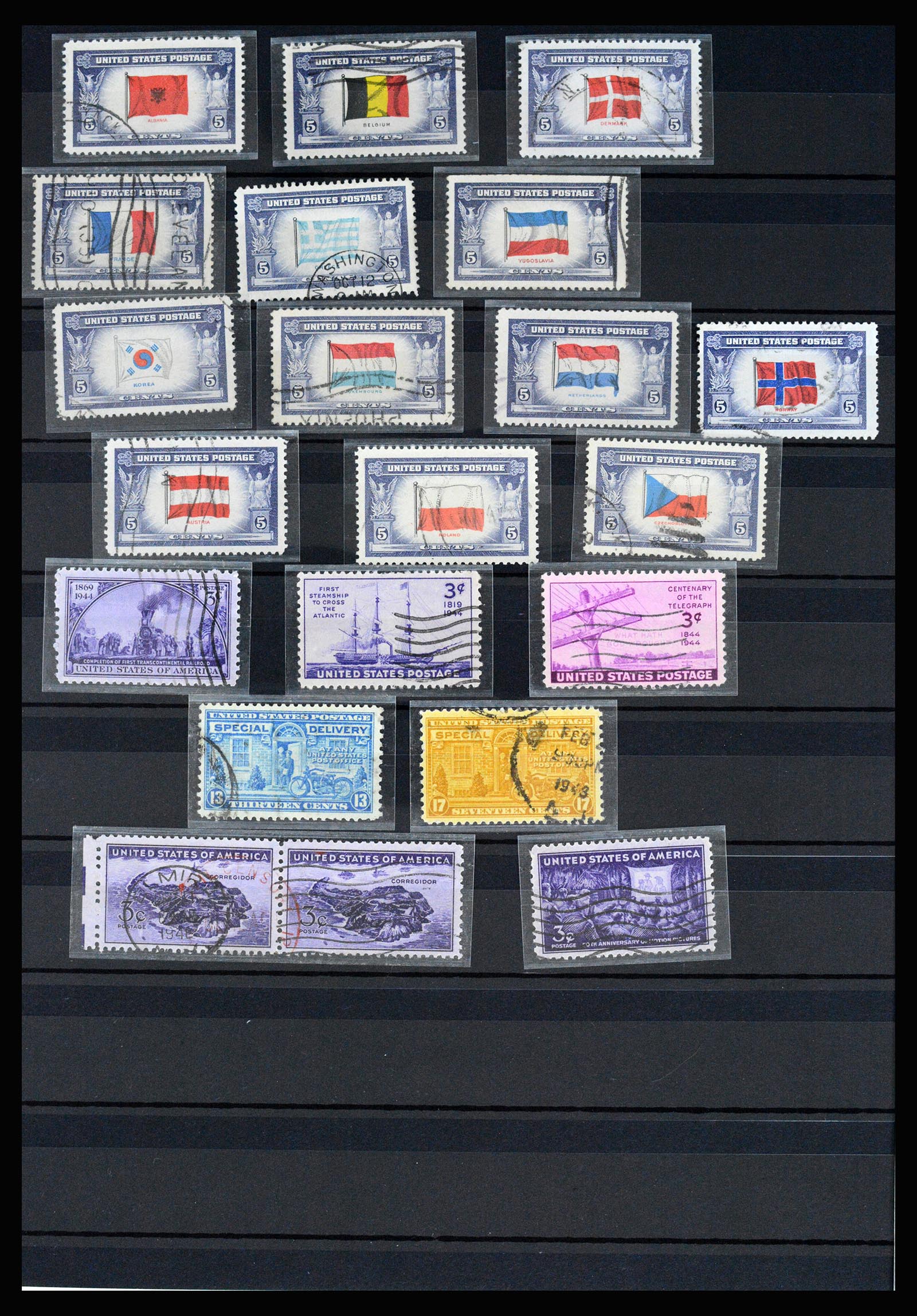 37136 049 - Postzegelverzameling 37136 USA 1847-1960.