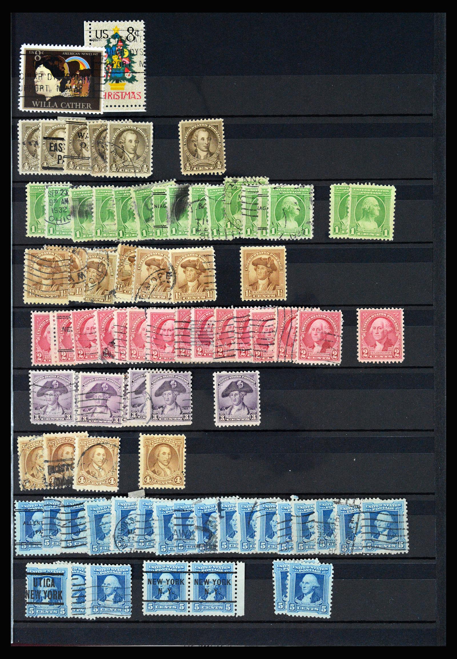 37136 050 - Postzegelverzameling 37136 USA 1847-1960.