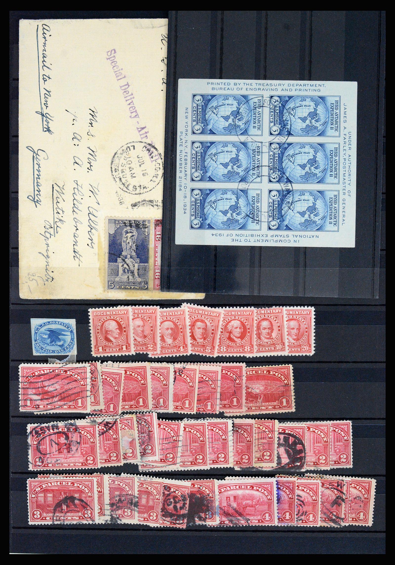 37136 053 - Postzegelverzameling 37136 USA 1847-1960.