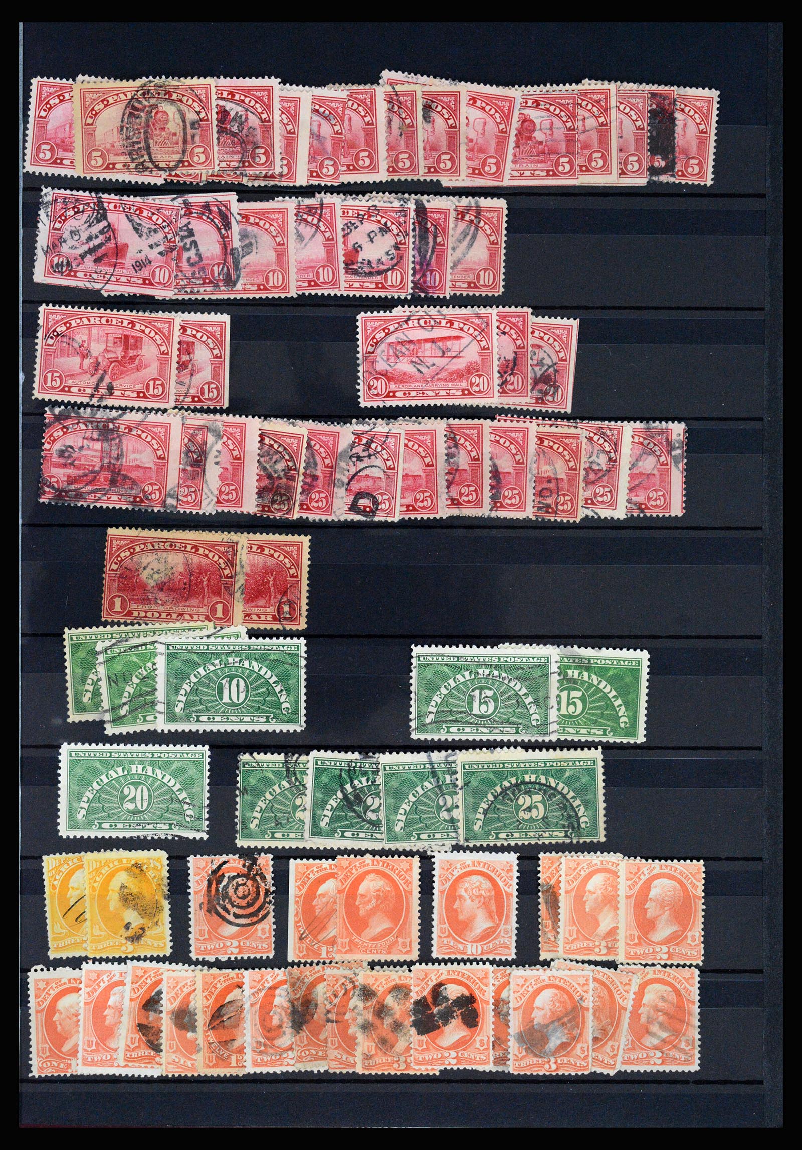 37136 054 - Postzegelverzameling 37136 USA 1847-1960.