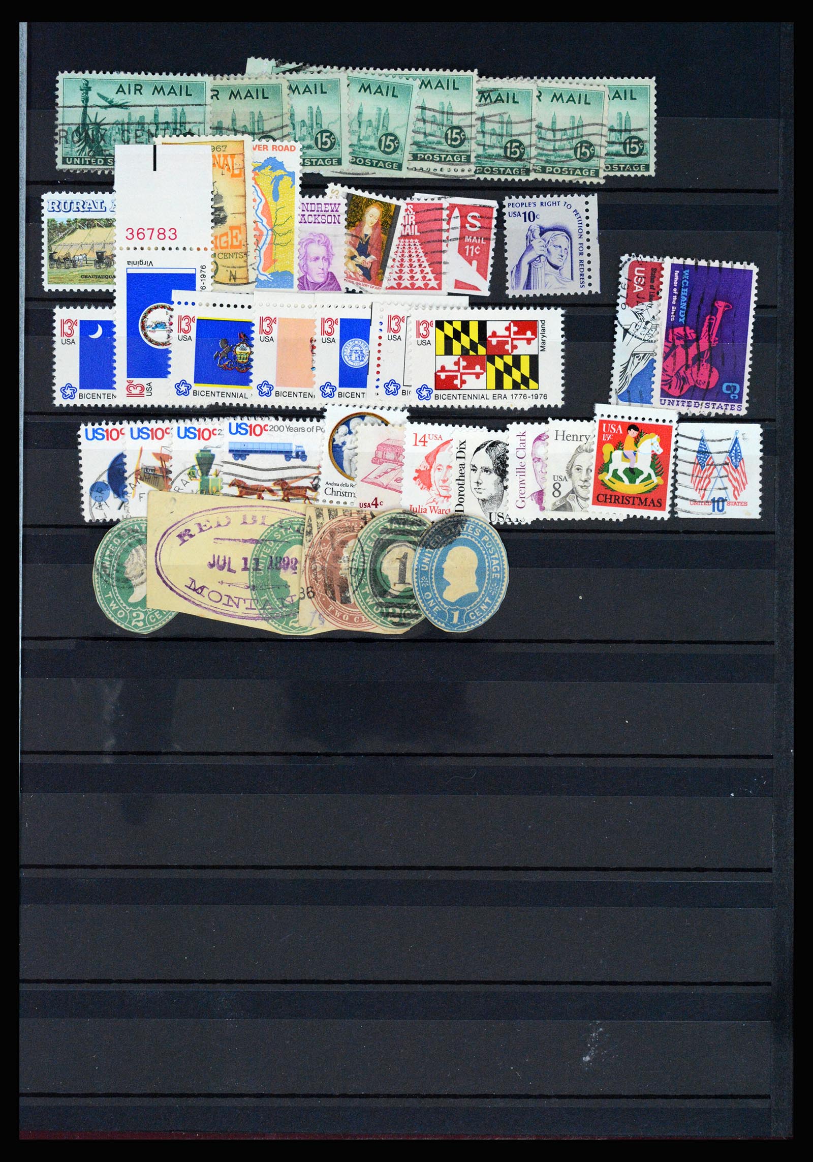 37136 058 - Postzegelverzameling 37136 USA 1847-1960.