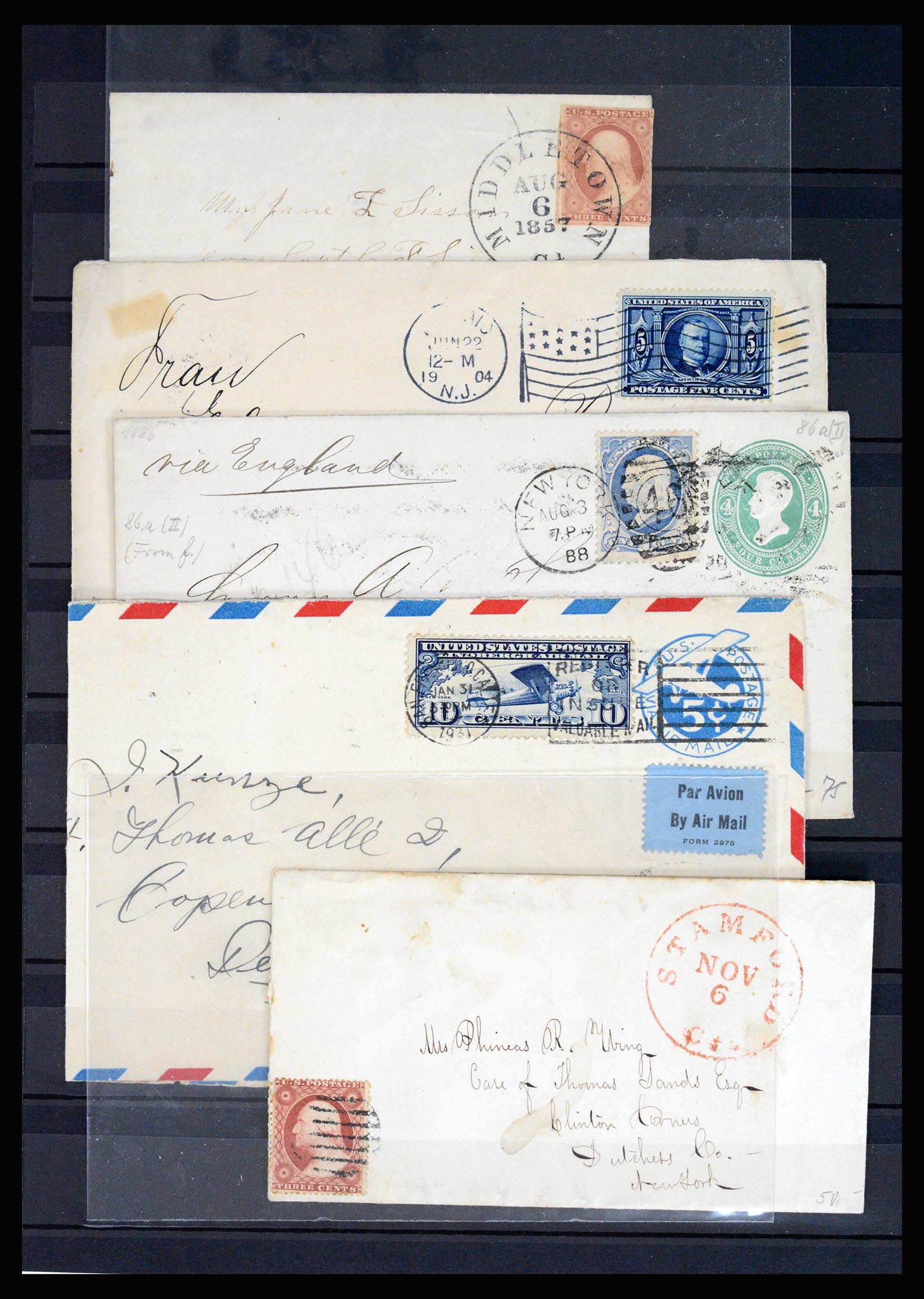 37136 059 - Postzegelverzameling 37136 USA 1847-1960.