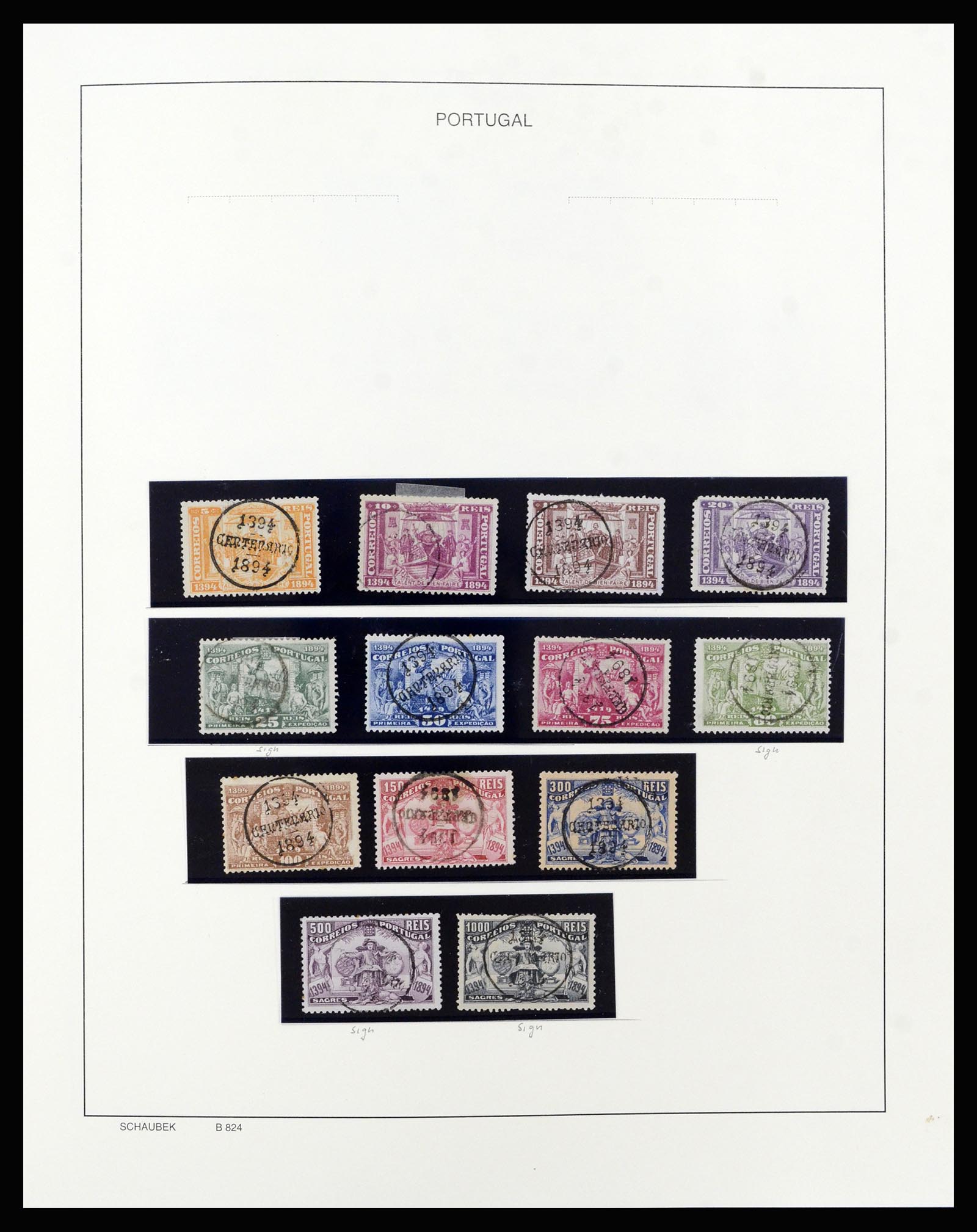 37137 002 - Postzegelverzameling 37137 Portugal 1894-1944.