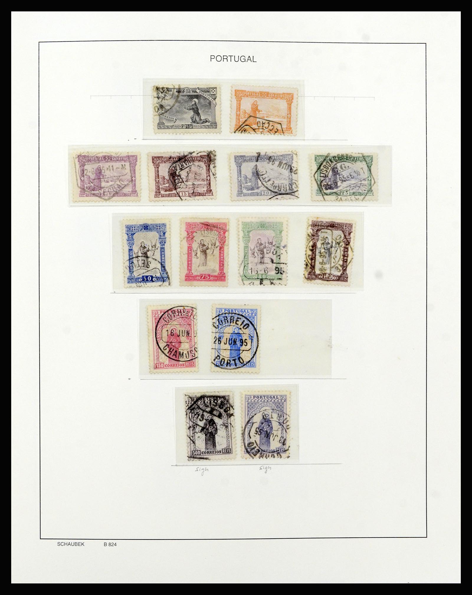 37137 004 - Postzegelverzameling 37137 Portugal 1894-1944.