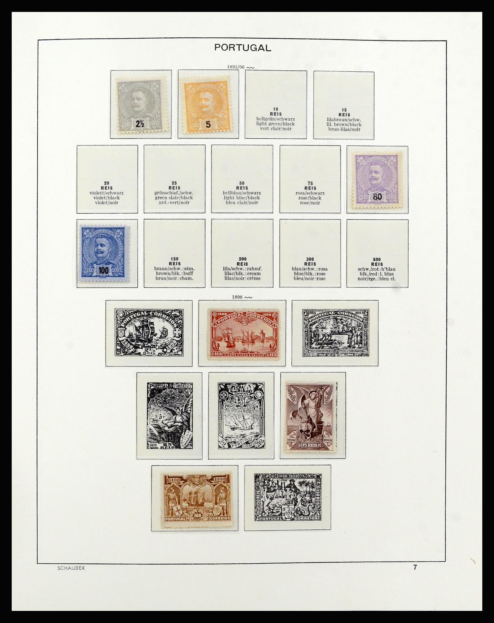 37137 005 - Stamp collection 37137 Portugal 1894-1944.