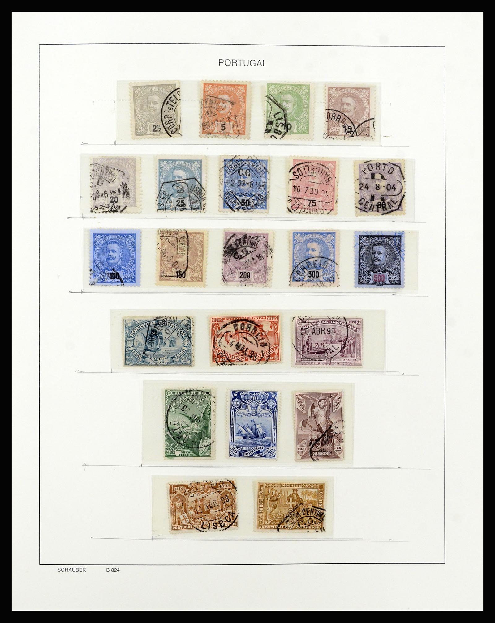 37137 006 - Postzegelverzameling 37137 Portugal 1894-1944.