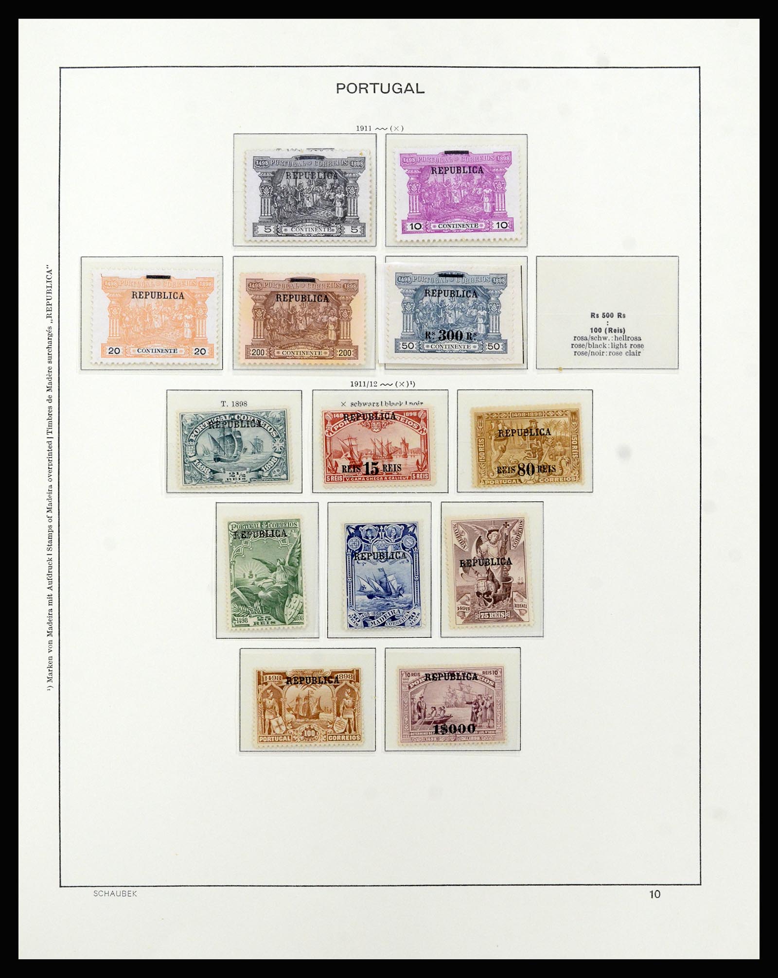 37137 011 - Postzegelverzameling 37137 Portugal 1894-1944.