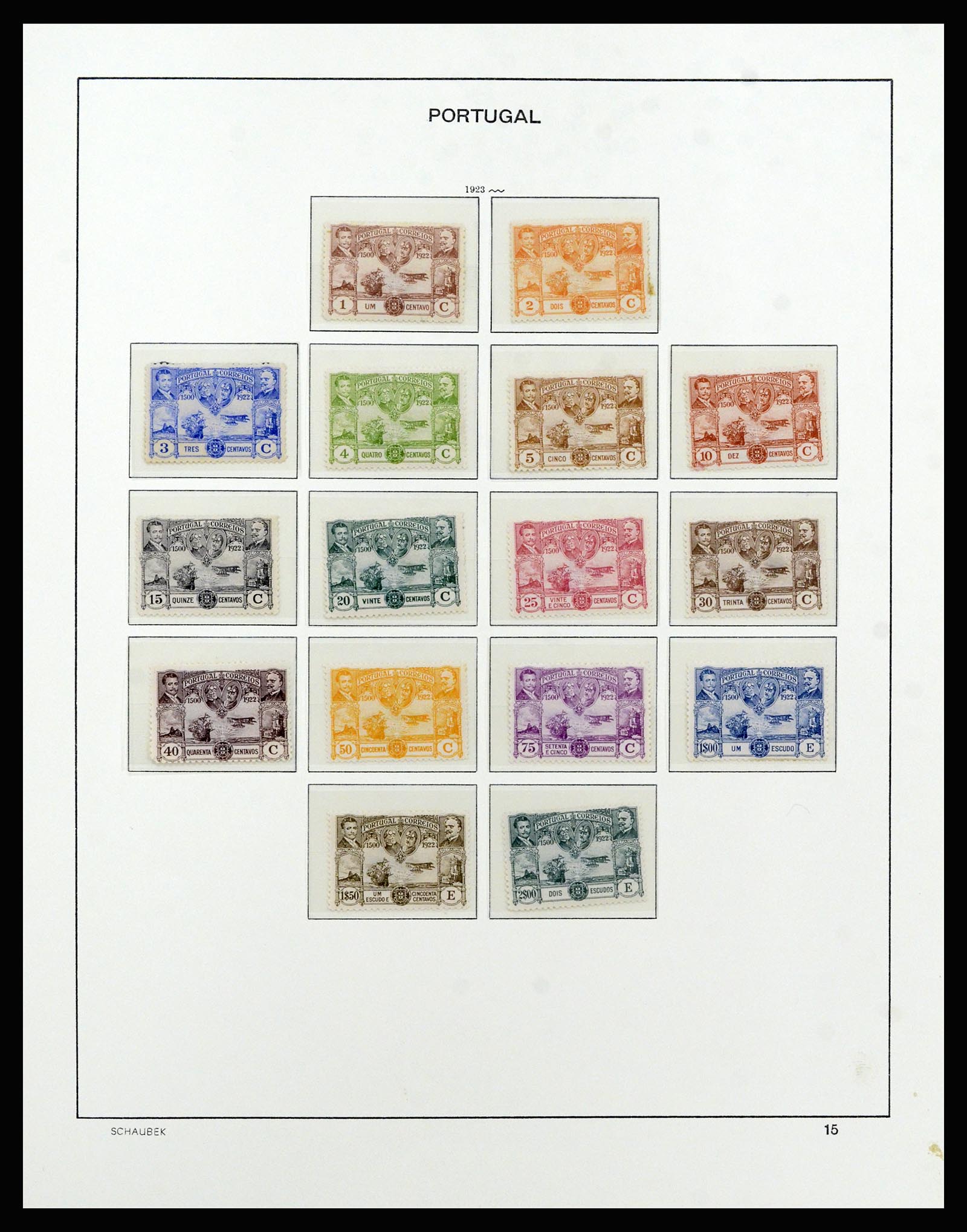 37137 024 - Postzegelverzameling 37137 Portugal 1894-1944.