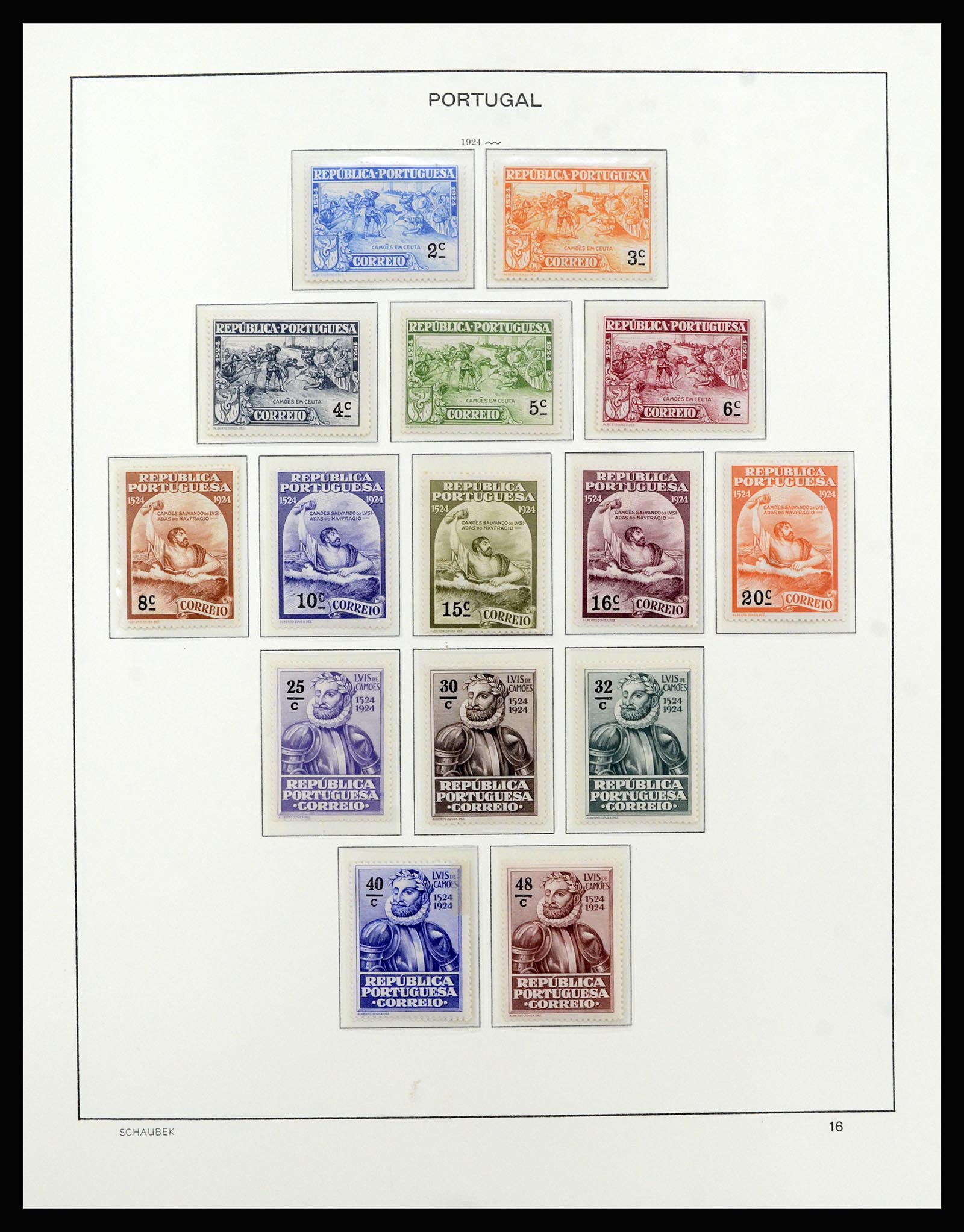 37137 026 - Postzegelverzameling 37137 Portugal 1894-1944.