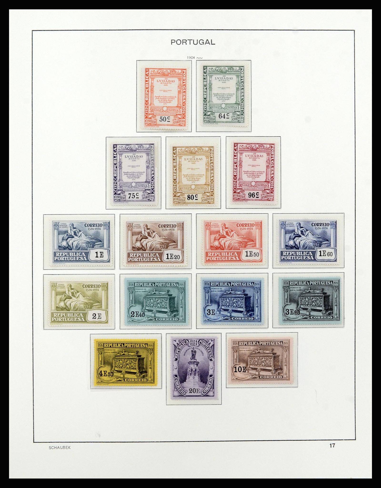 37137 028 - Postzegelverzameling 37137 Portugal 1894-1944.