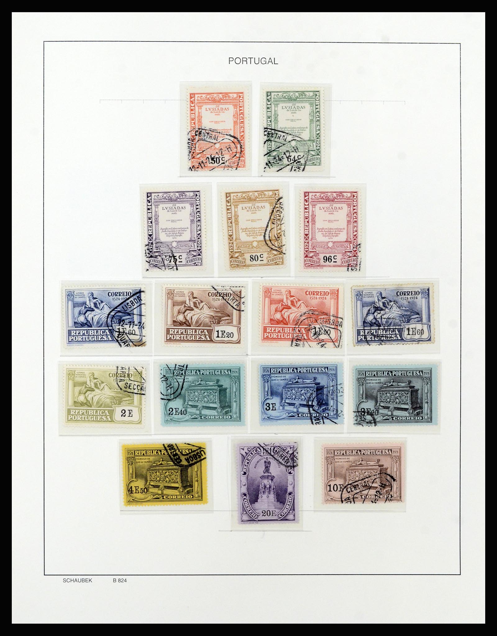 37137 029 - Postzegelverzameling 37137 Portugal 1894-1944.
