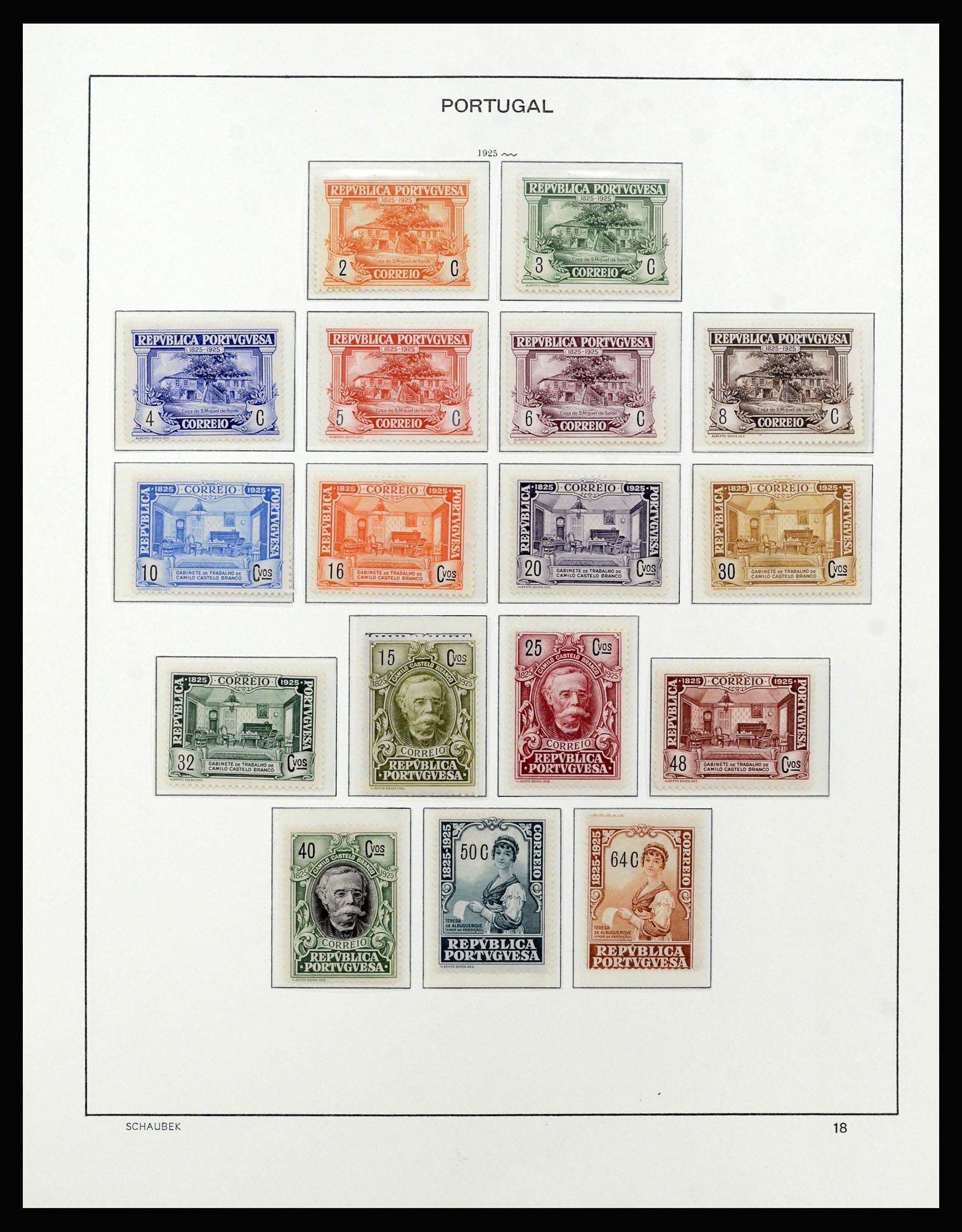 37137 030 - Postzegelverzameling 37137 Portugal 1894-1944.